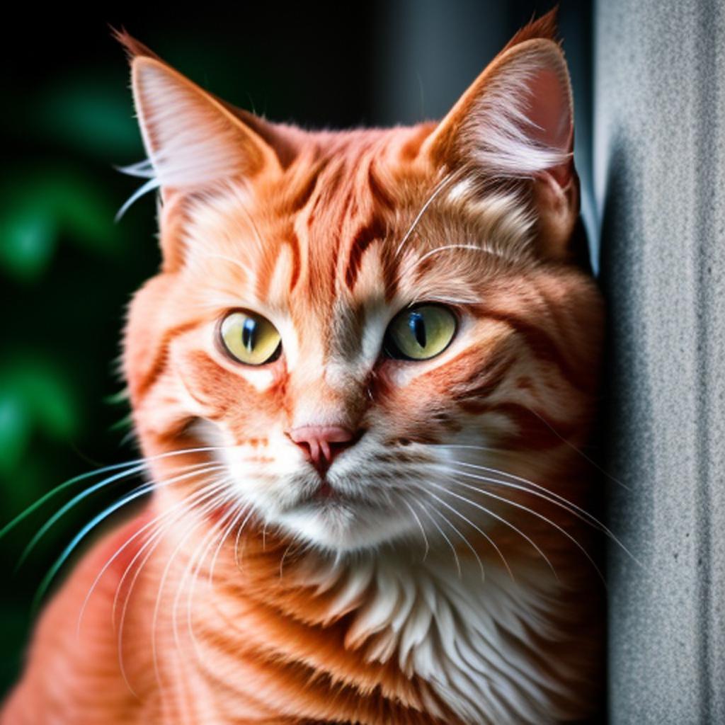 "discover the charming world of cat lovers with the adorable feline 'кот рыжий' created by @veniesademos and @