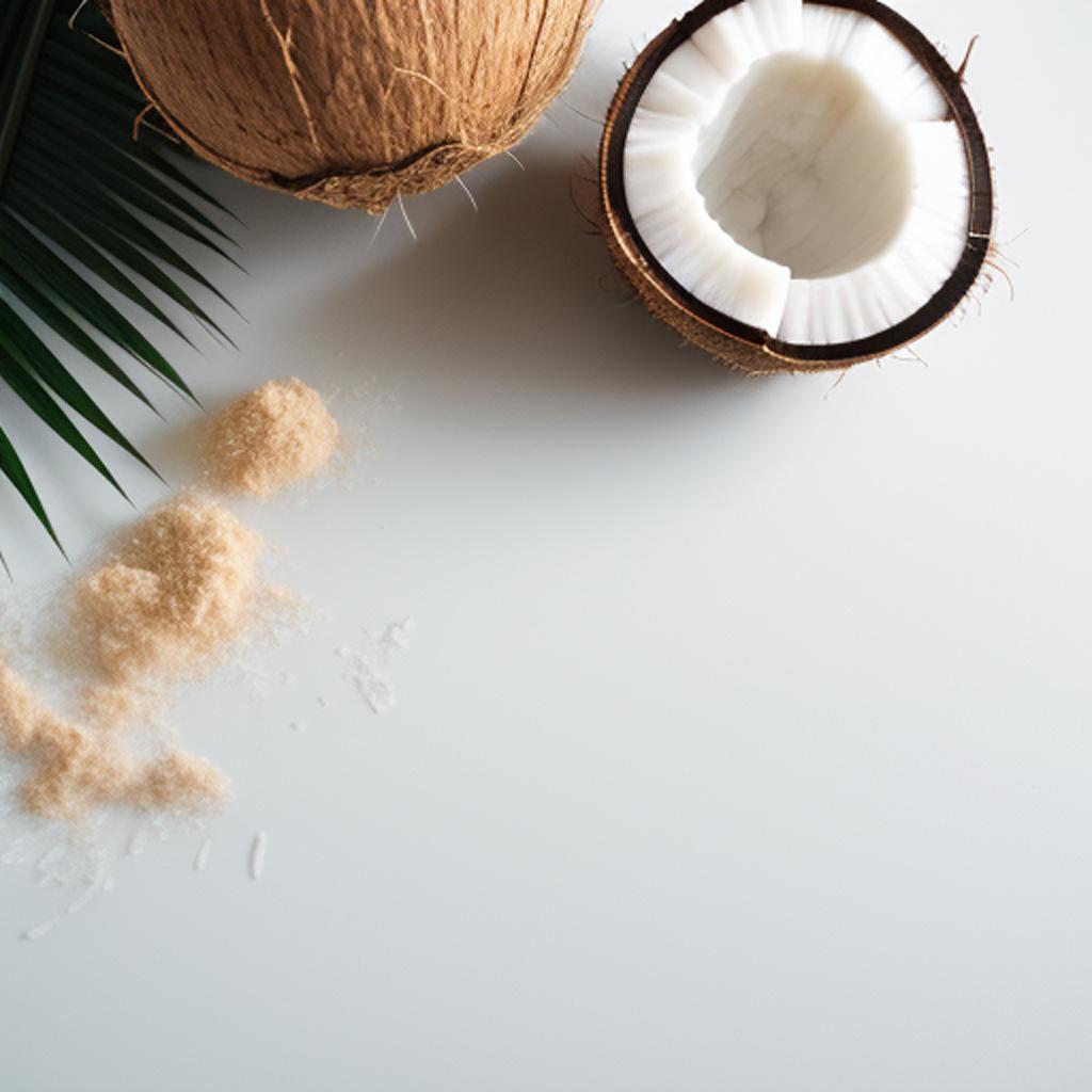 Looking for an exquisite background? Check out @ai_generated's coconut vanilla, perfect for adding a tropical touch to any design project.
