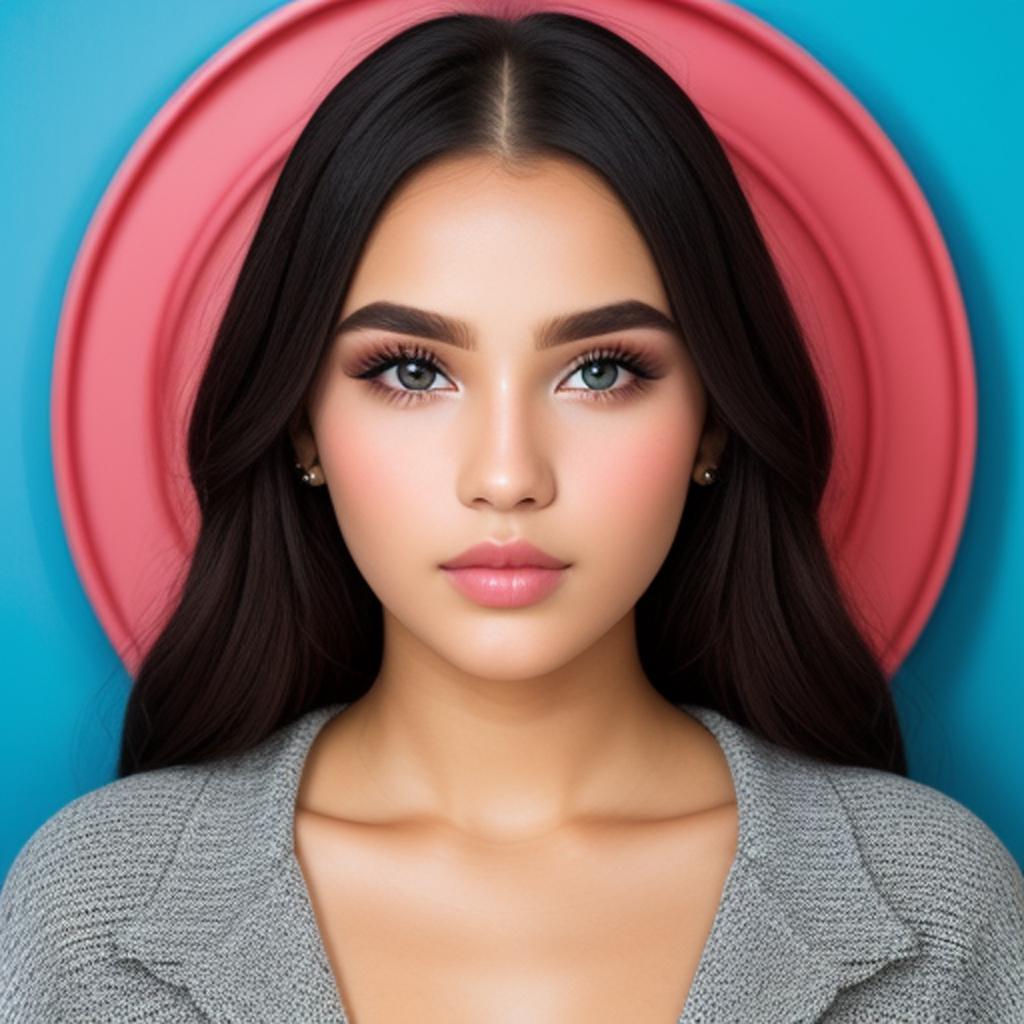 Achieve the perfect symmetrical and stunning face with the help of @ai_generated's wajah simetris dan percantik. Discover the