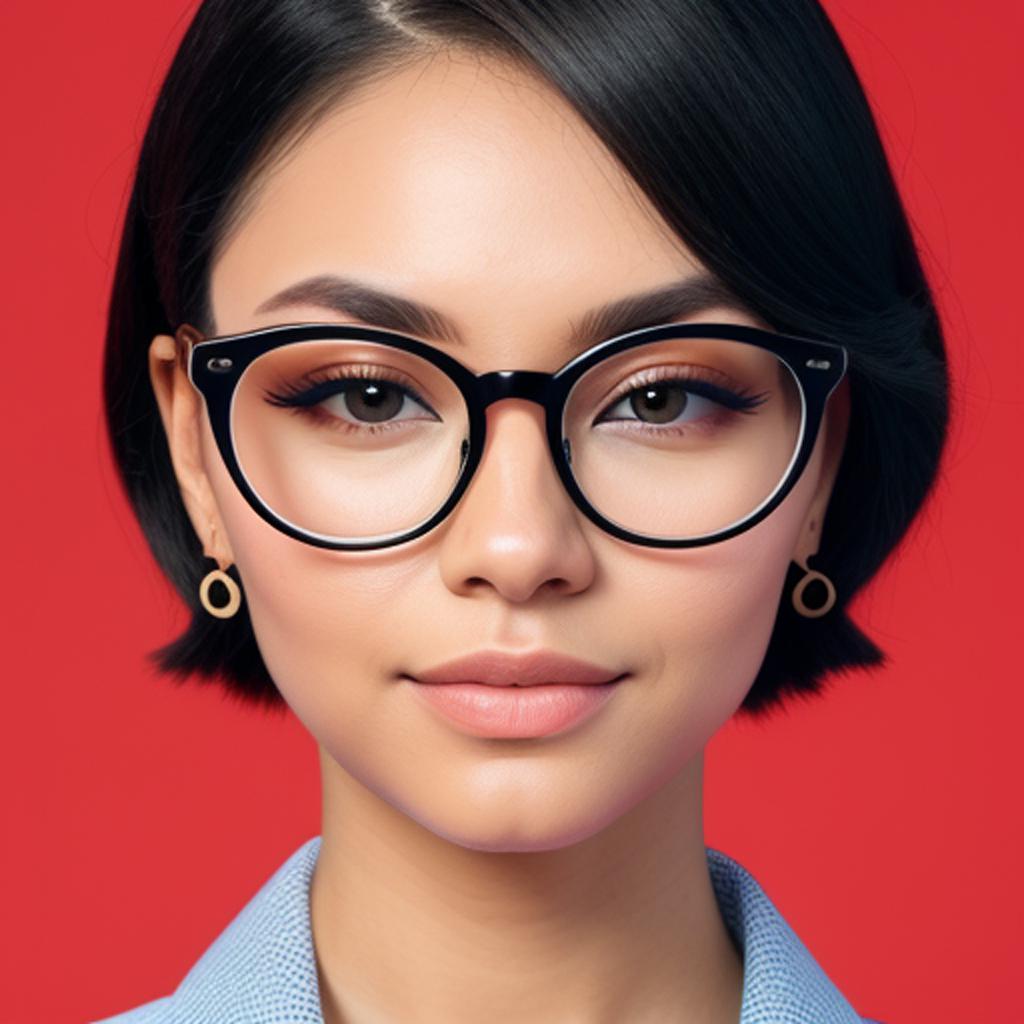 "enhance your images with realistic glasses using ai-generated background" - a perfect combination to create visually stunning graphics.