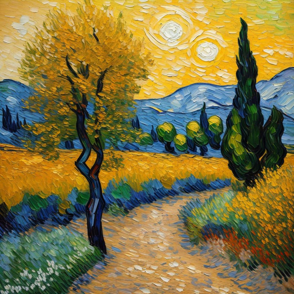 Discover the mesmerizing world of impressionism through the stunning oil paintings created by @ai_generated.