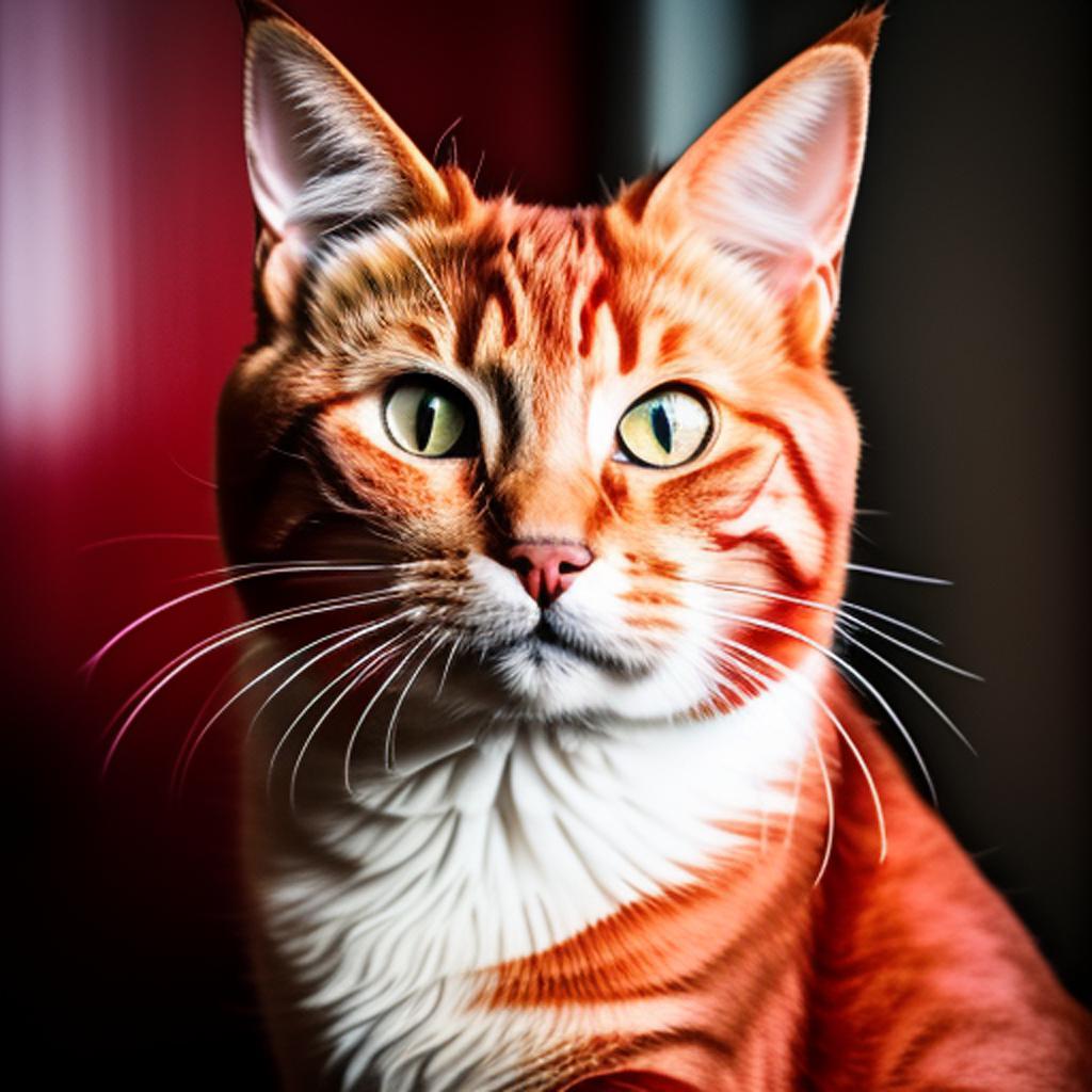 "discover the adorable world of a charming ginger cat in the beautifully captured photographs by @hamad1378hhh and @ai_generated - кот р