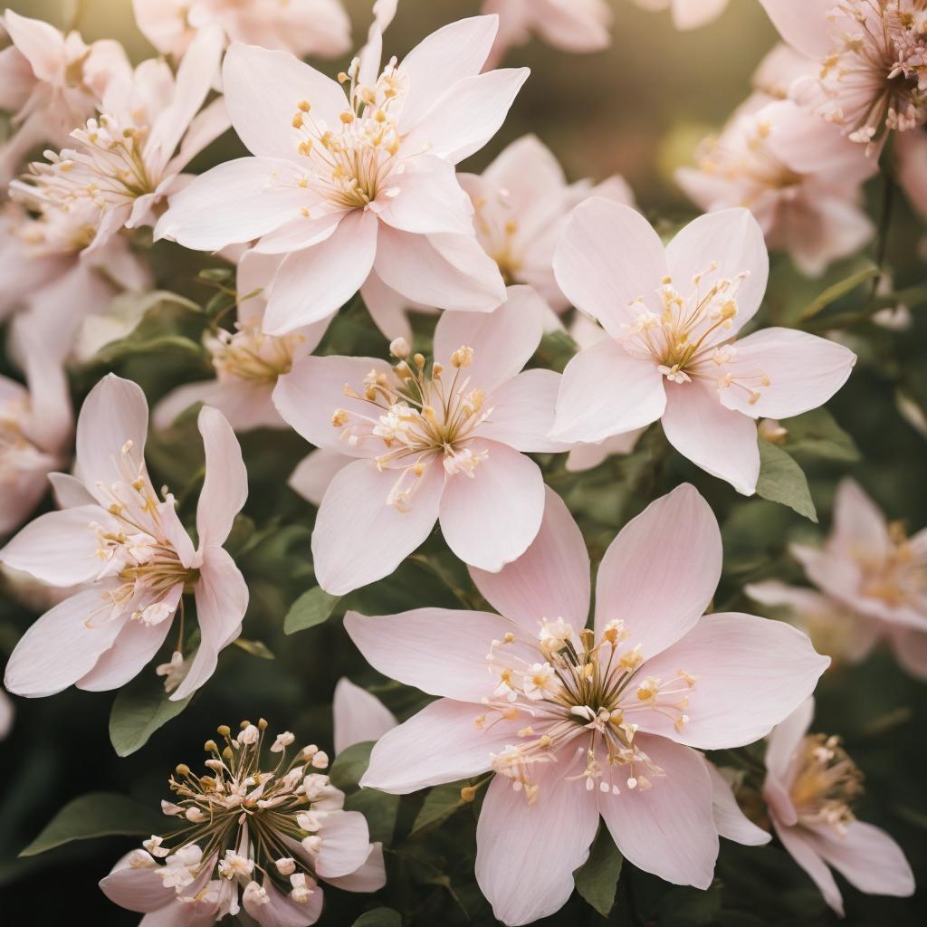 Discover the awe-inspiring beauty of botanical photography through the lens of @ai_generated, showcasing delicate flowers in all their glory.