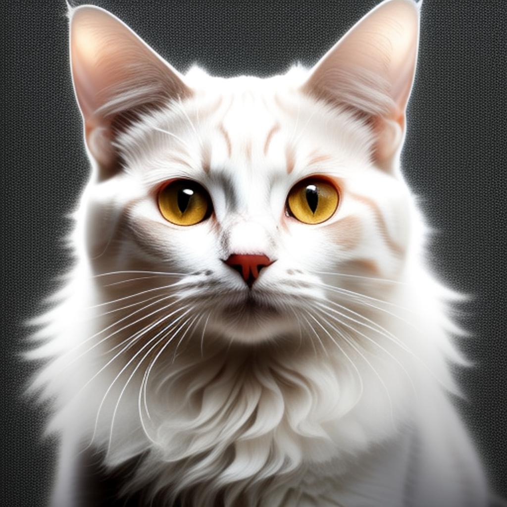 Discover the fascinating world of digital art with transparent cat, a stunning creation by @dhk39948883577 with the help of @ai_generated,