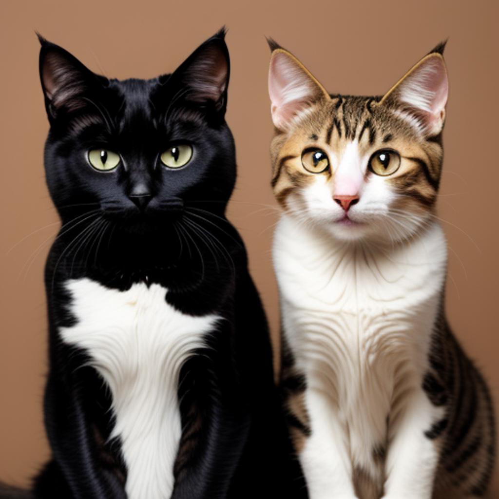 "cats holding a gun" by @ai_generated is a creative and intriguing art piece that showcases feline characters in an unexpected and thought-provoking