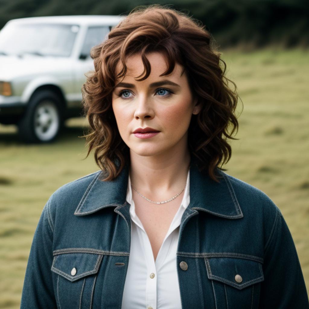 Meet the stunningly sophisticated irish actress, brought to life by ai generation, who is sure to captivate audiences with her incredible talent and undeniable charisma.