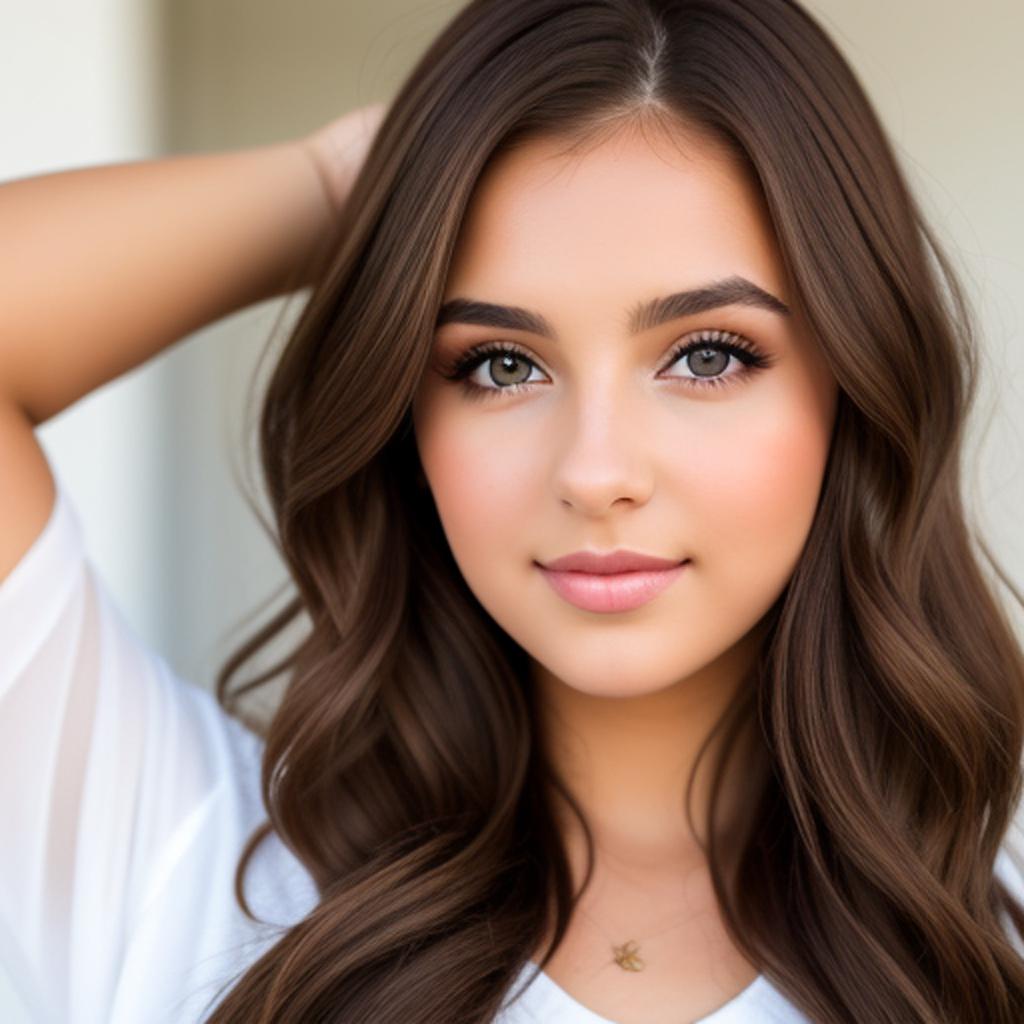 Get mesmerized by the stunning beauty of the girl in the picture, created using @ai_generated technology. Discover the power of artificial intelligence in shaping our