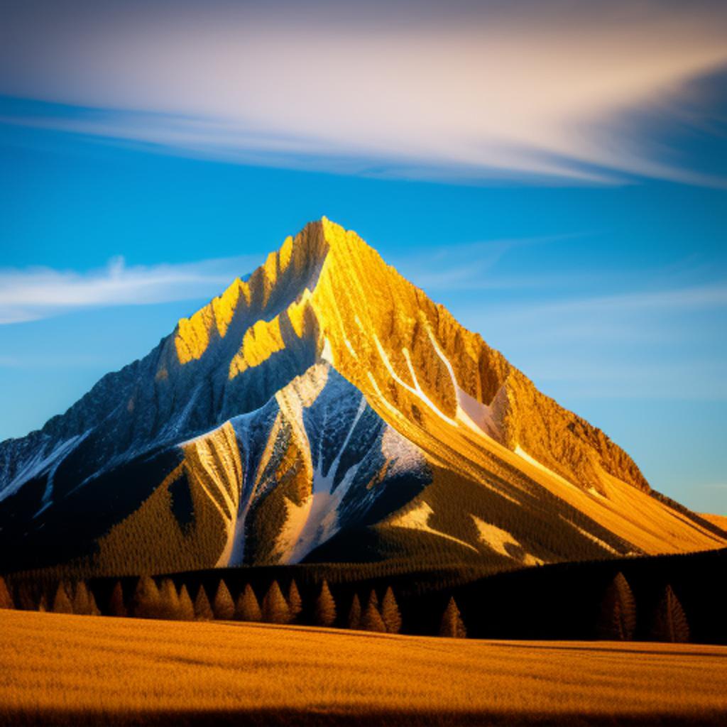 "discover the beauty of "jabal min al dhahab" captured by @ai_generated in all its golden glory. "