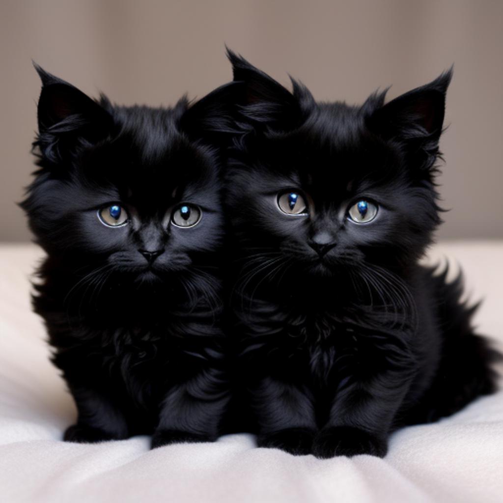 Looking for a stunning addition to your feline family? Check out the adorable gatos bebe angora negro, a beautiful black angora cat