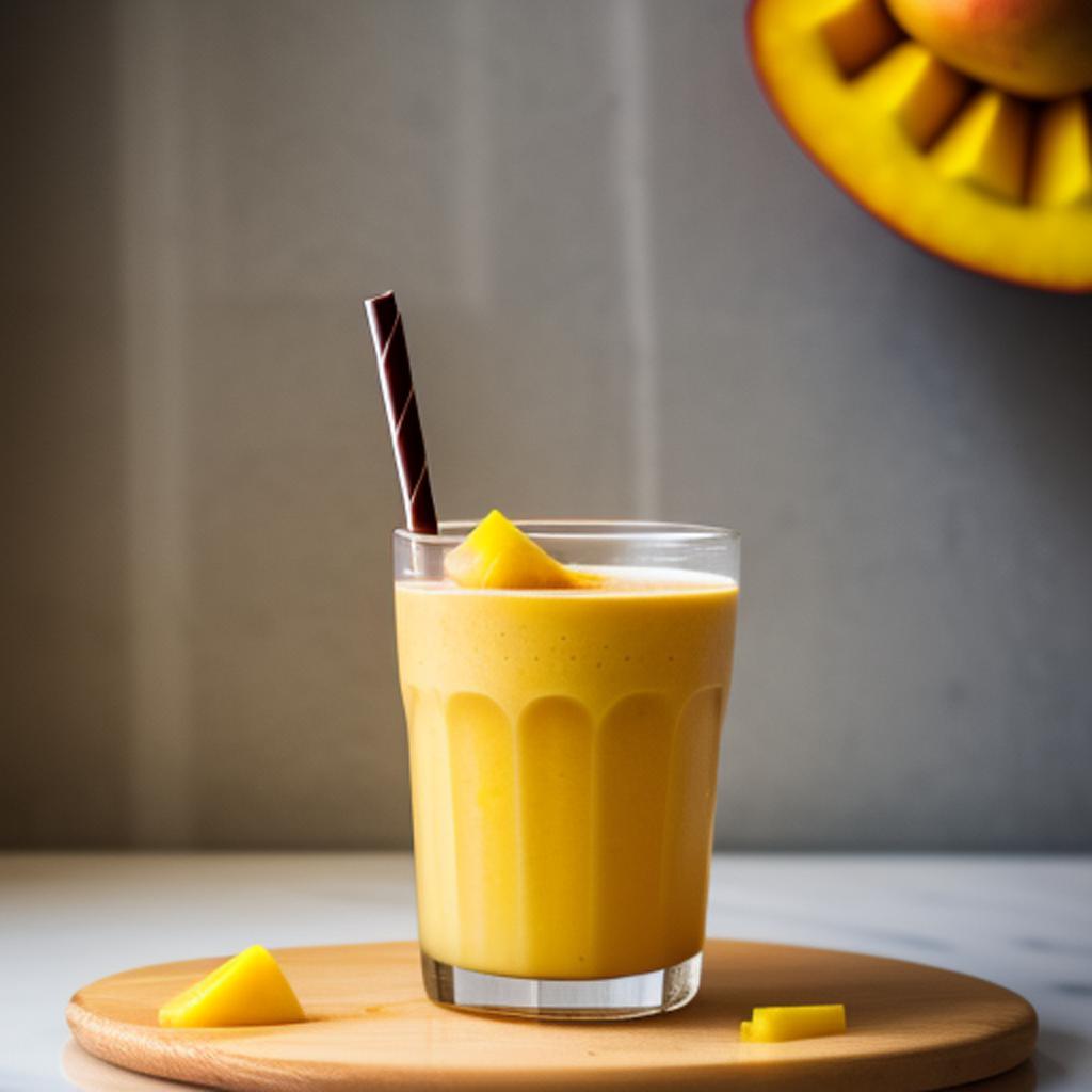 Craving for a refreshing and delicious drink? Look no further than the mango milkshake created by @ai_generated – a perfect treat that will satisfy your