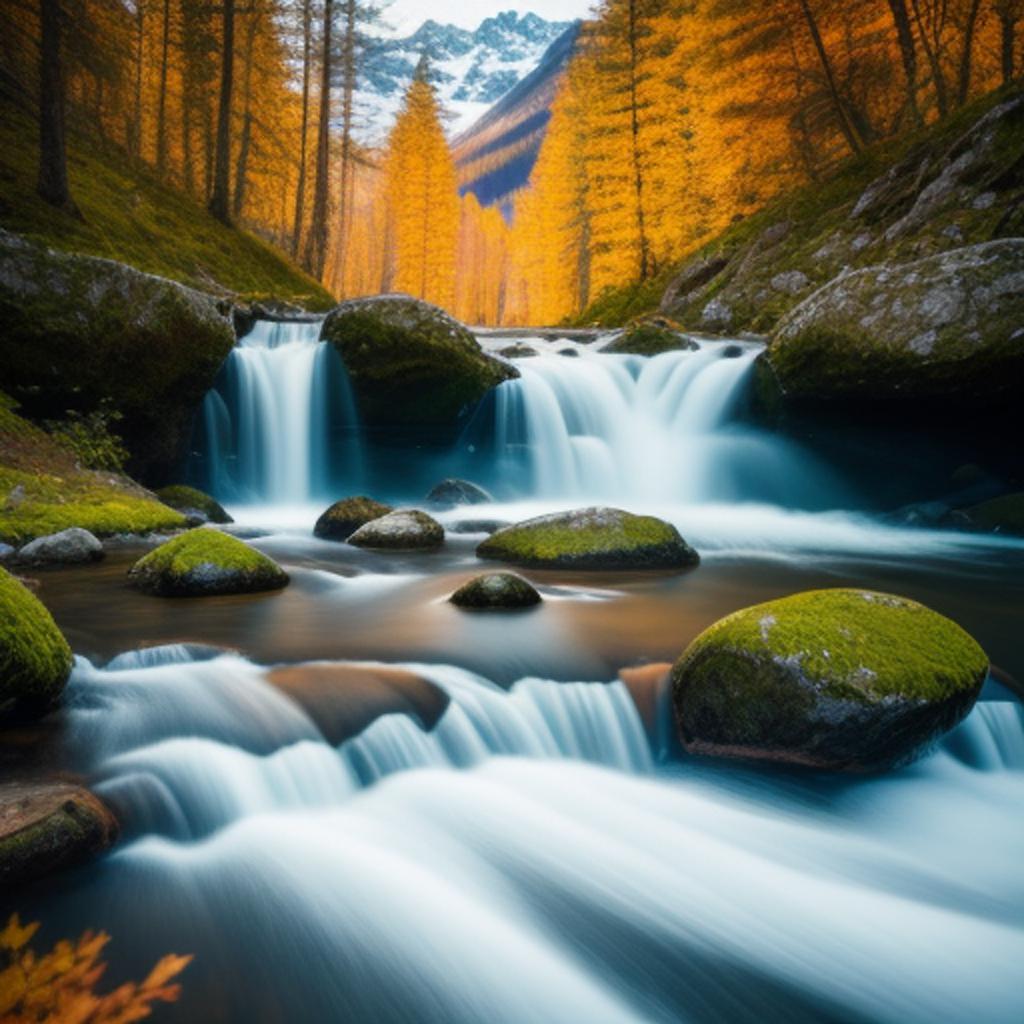 Motion nature photography, hd by @ai_generated