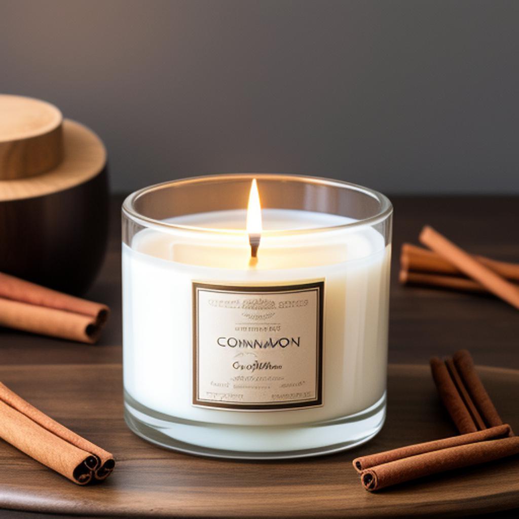 Looking for some cozy and lovely scents to fill your home with? Check out the vela aromatica de canela by @ai_generated! This