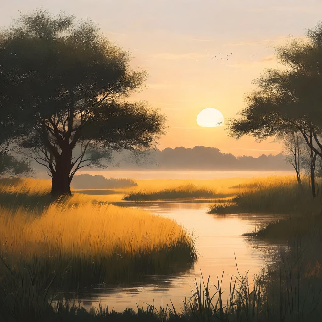 Experience the ultimate tranquility with ai-generated nature landscapes that are sure to transport you to a serene setting.