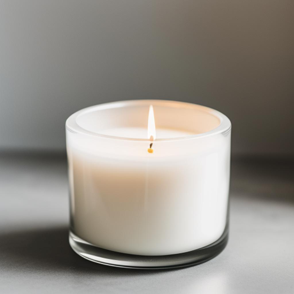 Looking for a simple yet elegant candle to light up your space? Check out the "simple candle with e" designed by @ai_generated. This hand