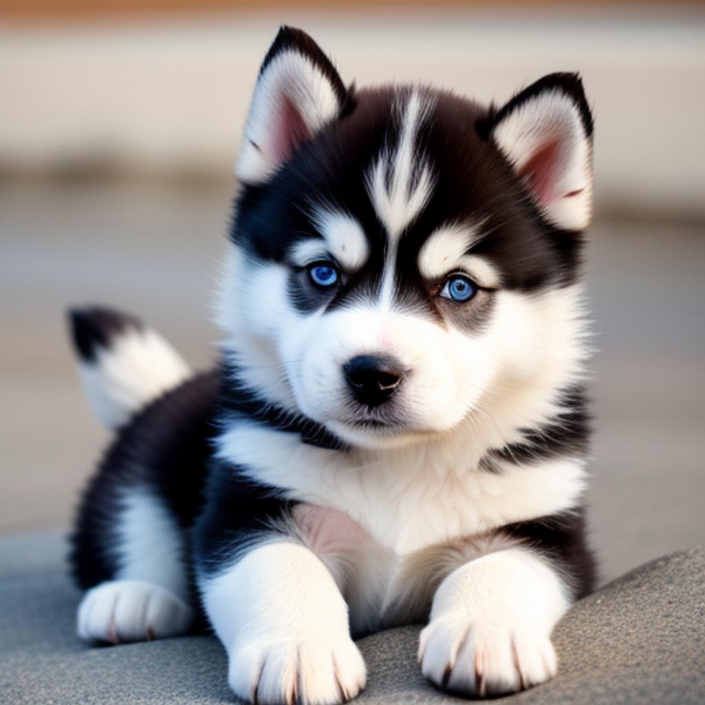 If you're in the market for a new furry friend, check out @finnrp's adorable husky welpe - captured beautifully in this photo