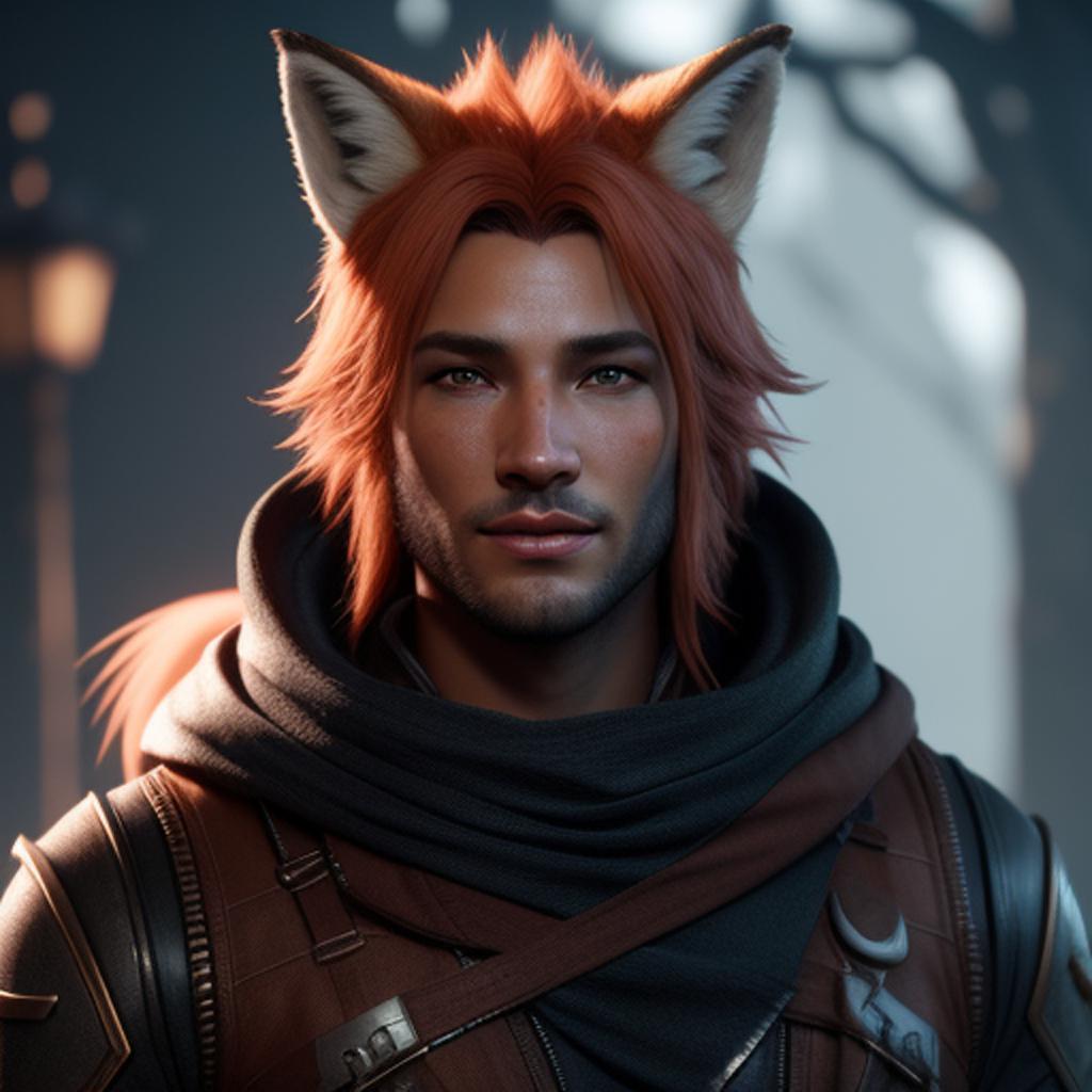 Looking for an intriguing and unique character for your project? Check out the fascinating concept of a human fox male hybrid, generated with the help of cutting-edge
