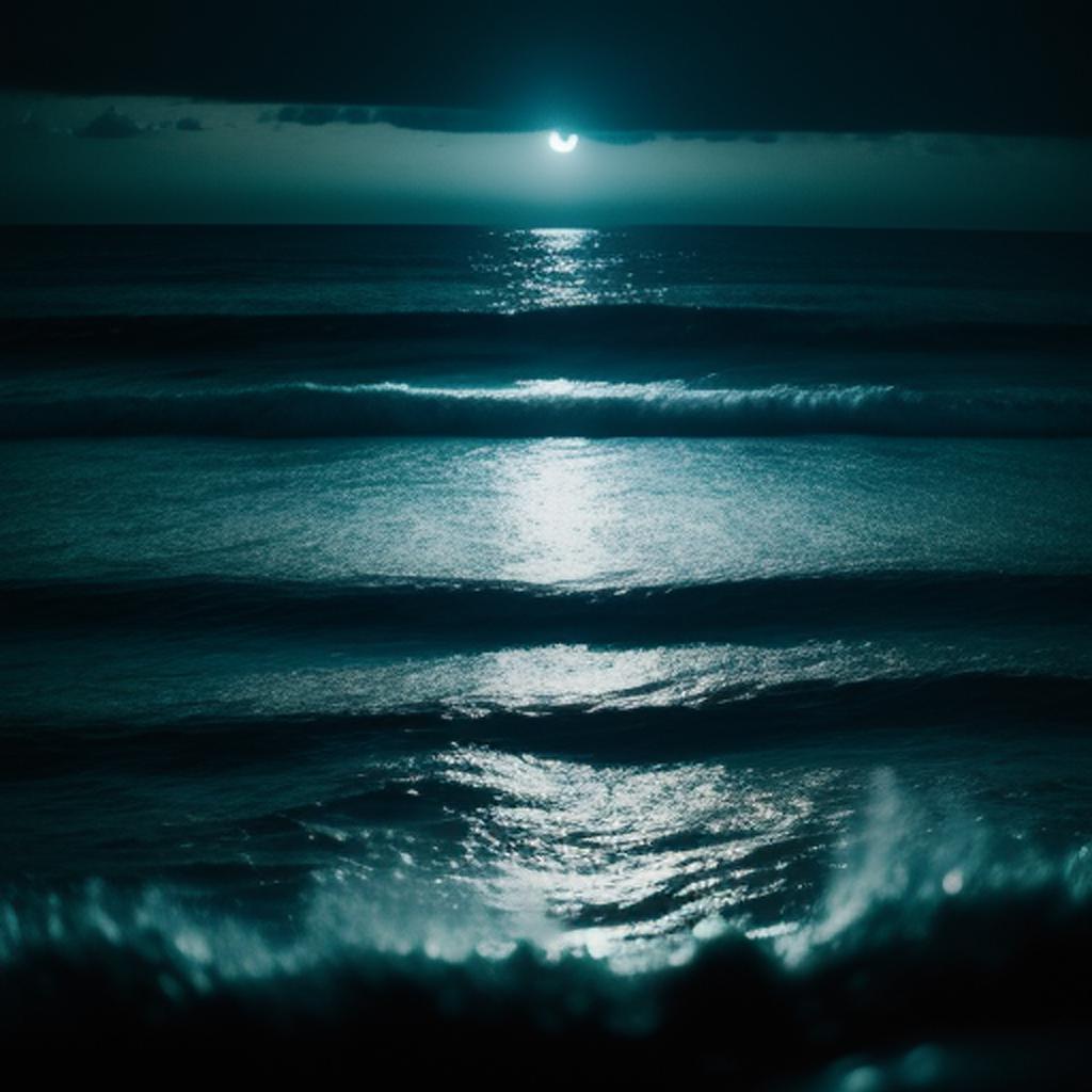"fondo del mar oscuro by @ai_generated boasts stunning visuals that take you on an immersive underwater journey, captivating your senses with its mysterious dark abyss