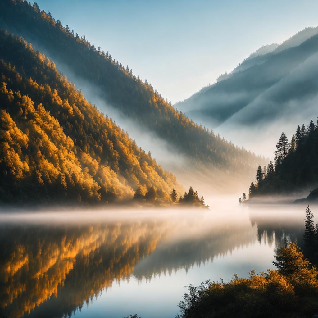 If you're a nature lover, be sure to check out @ai_generated's misty mountain nature photography for a stunning visual experience that captures the raw