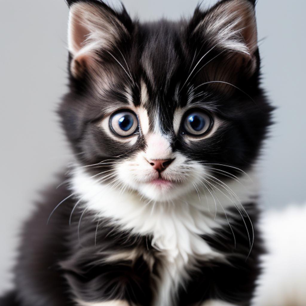 "discover the adorable world of kittens in the stunning photography collaboration of @trvnqe81 and @ai_generated through their project, 'котя