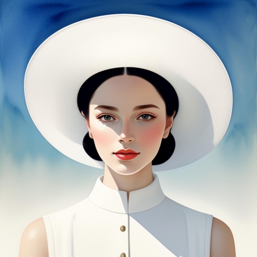 Discover a stunning portrait of a woman created using the latest ai-generated technology by @ai_generated.
