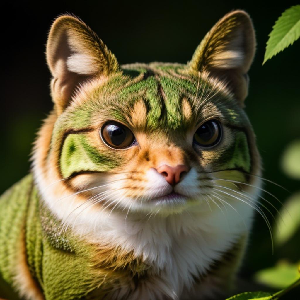 Hühnchenfrosch portrait photography, realistic by @ai_generated