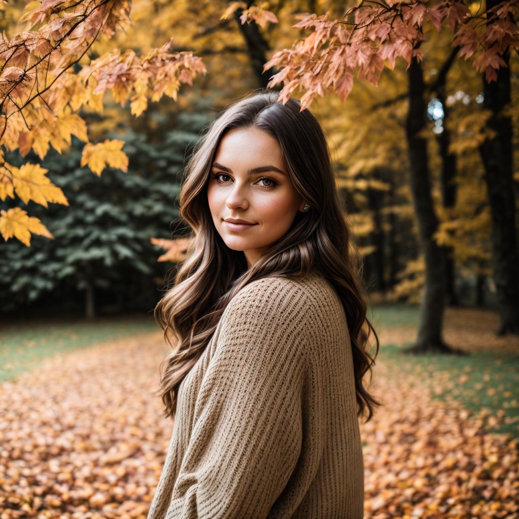 "outdoor portrait, woman in by @ai_generated
