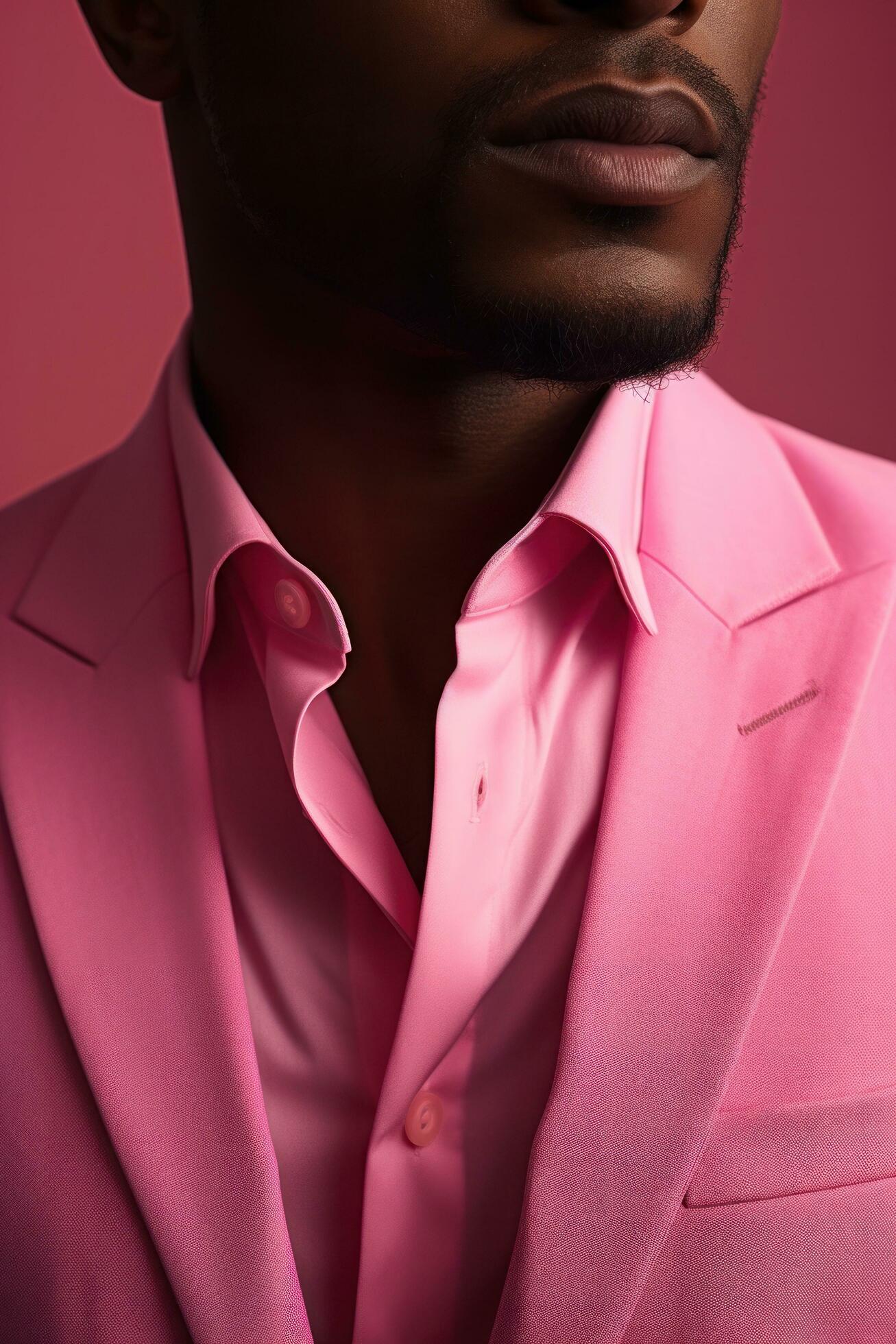 Ai-generated-a-young-man-wearing-a-pink-suit-free-photo