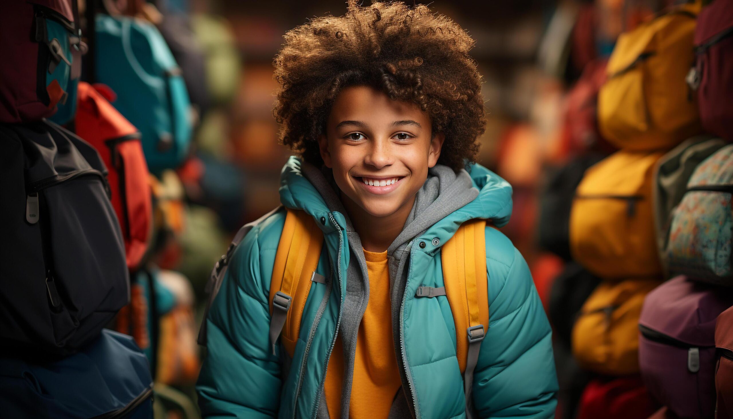 Ai-generated-african-men-and-women-hiking-smiling-enjoying-nature-adventure-generated-by-ai-free-photo