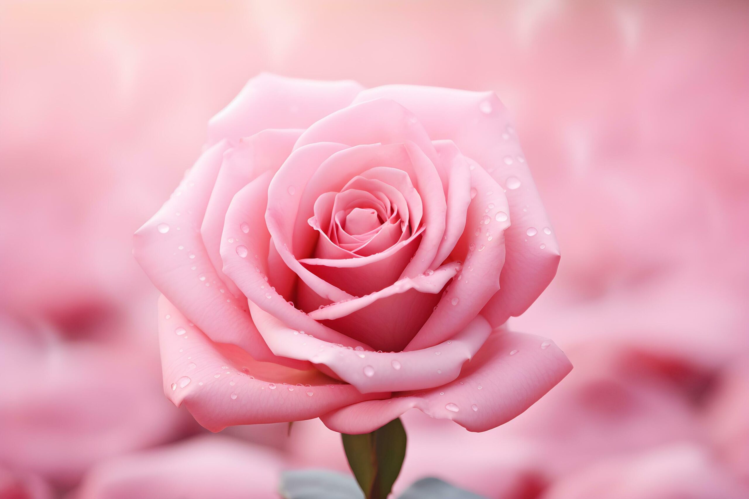 Ai-generated-beautiful-pink-rose-background-free-photo