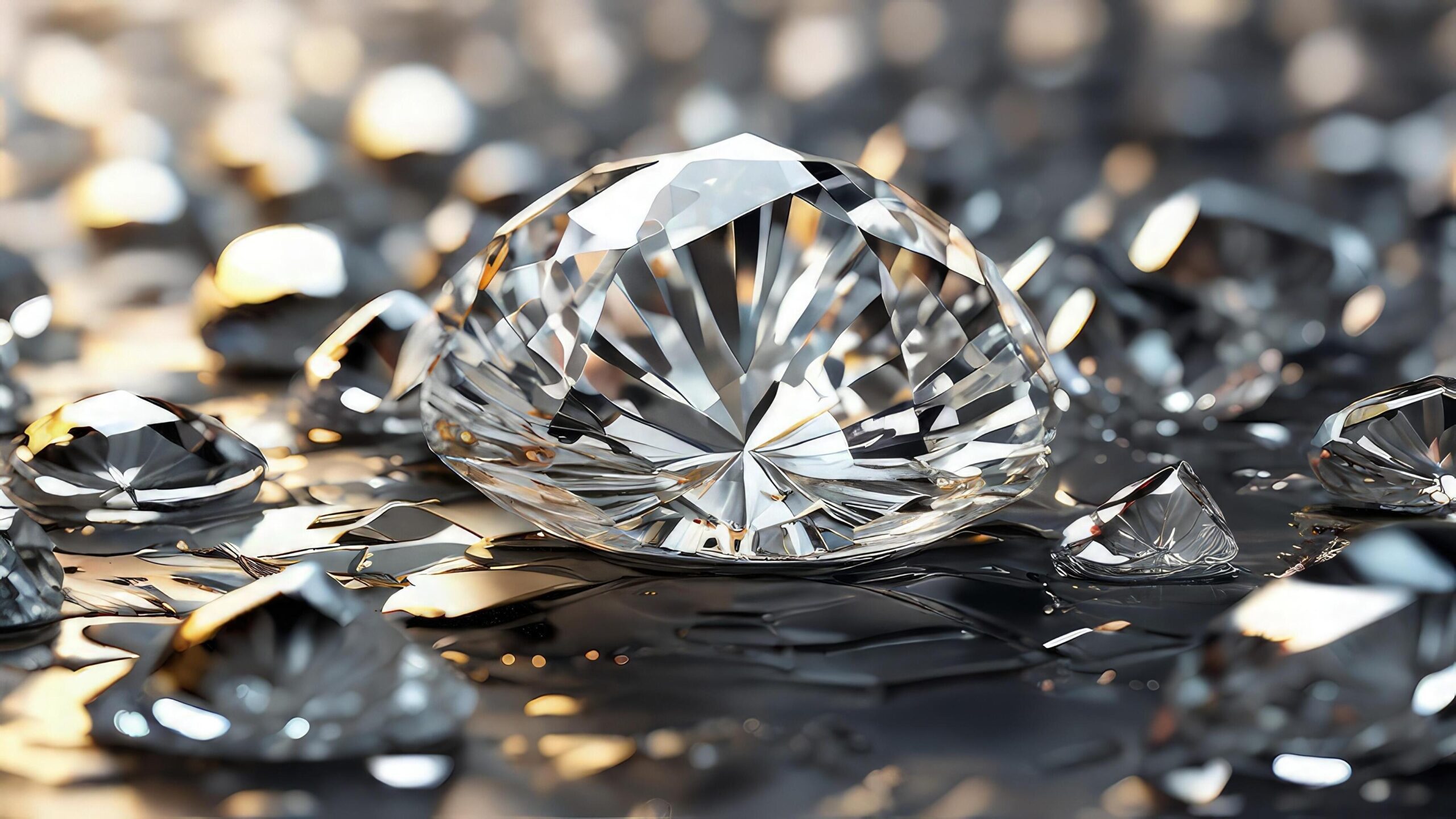 Ai-generated-brilliant-close-up-image-of-shimmering-diamonds-free-photo