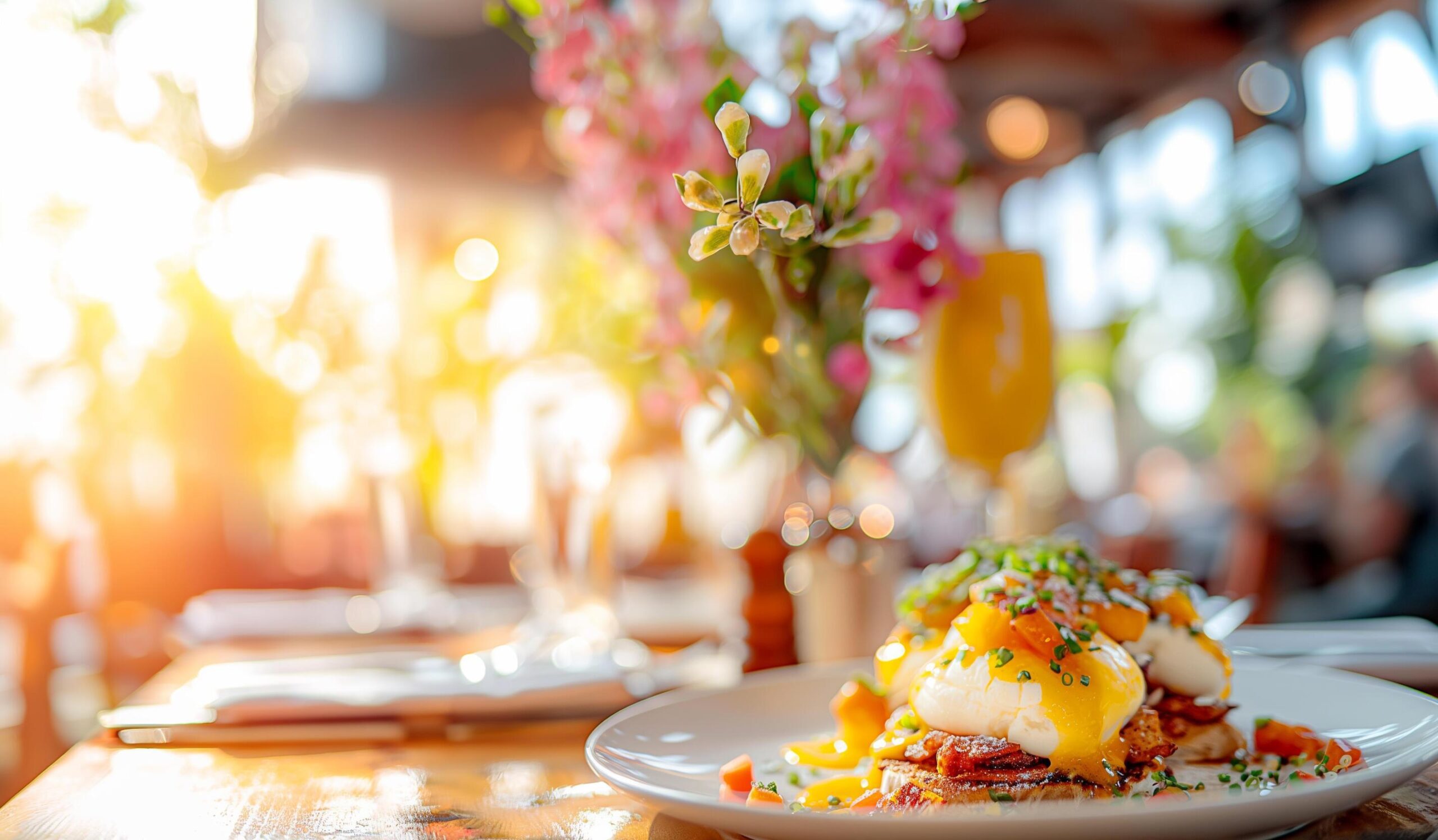 Ai-generated-brunch-eggs-benedict-free-photo