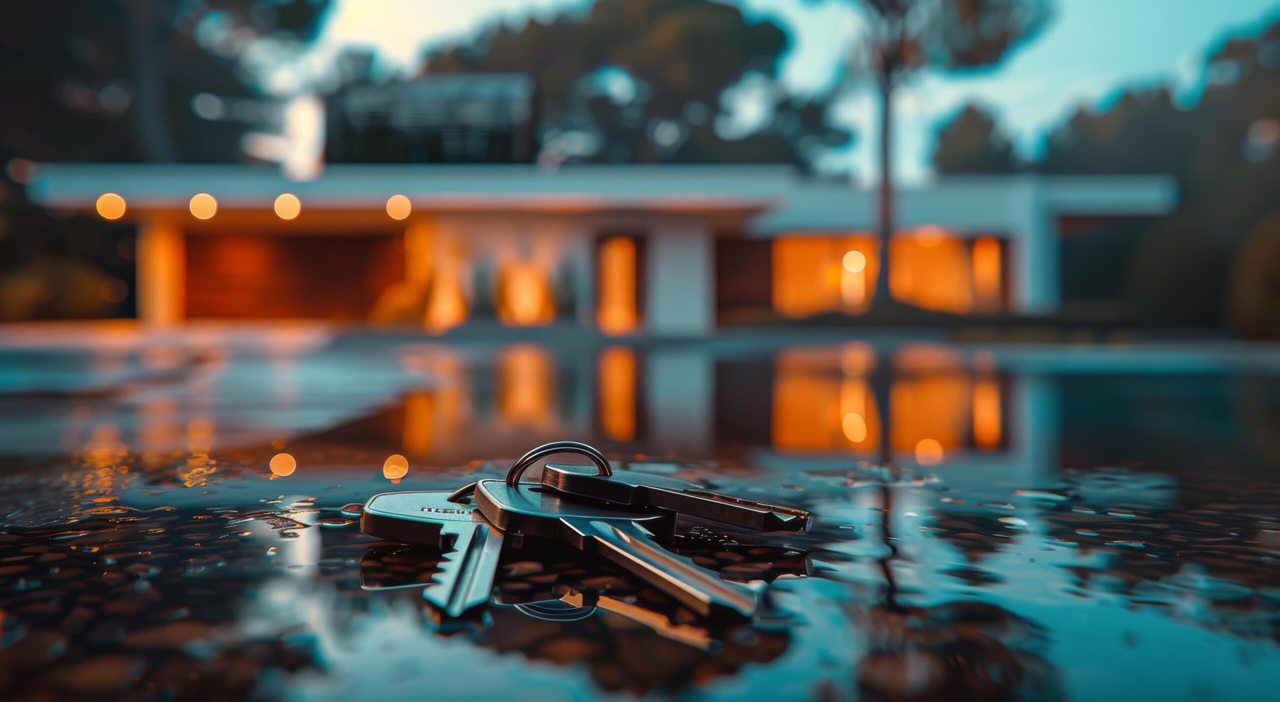 Ai-generated-bunch-of-keys-on-table-free-photo
