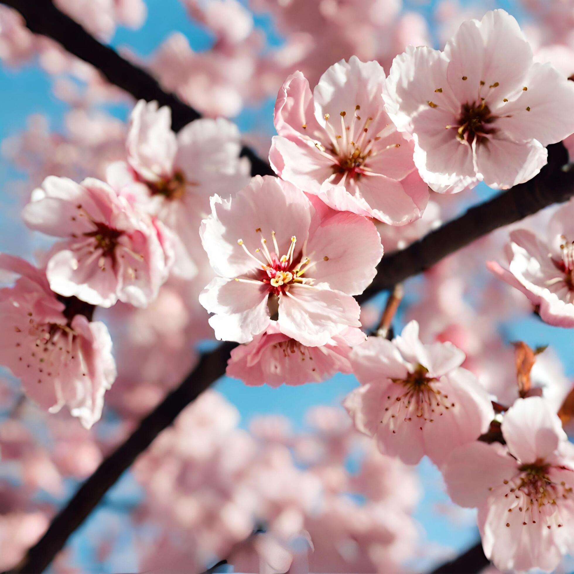 Ai-generated-cherry-blossoms-free-photo