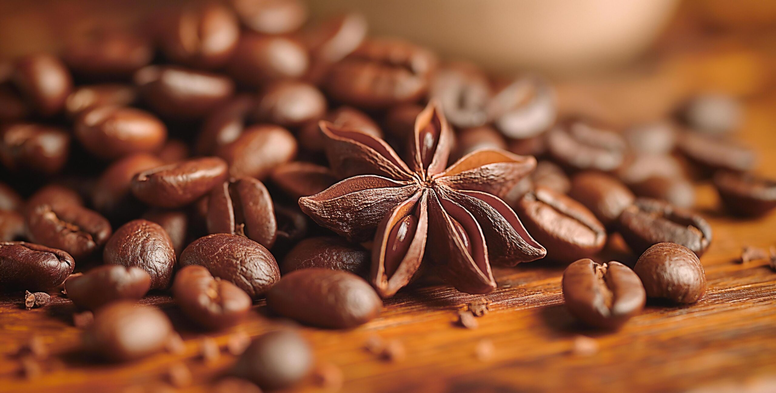Ai-generated-coffee-beans-and-star-anise-free-photo