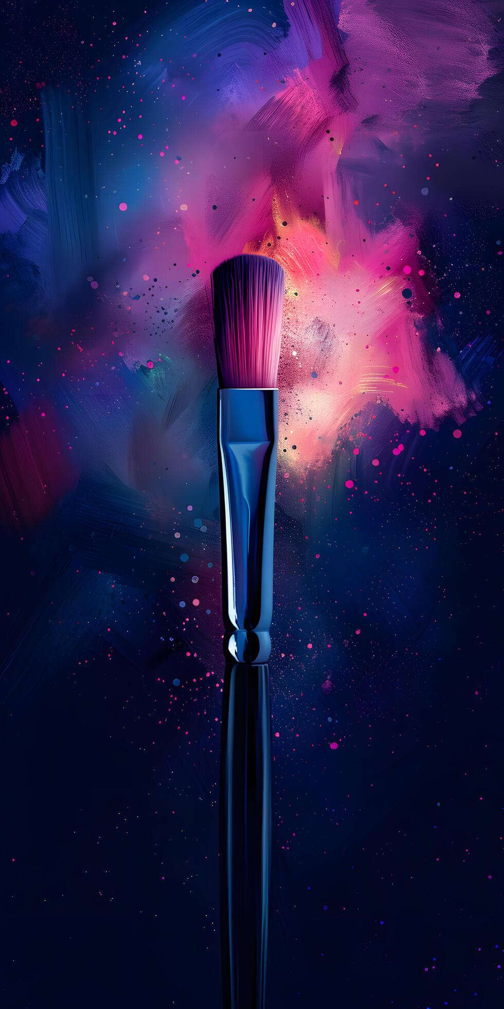 Ai-generated-colorful-vector-paintbrush-strokes-free-photo