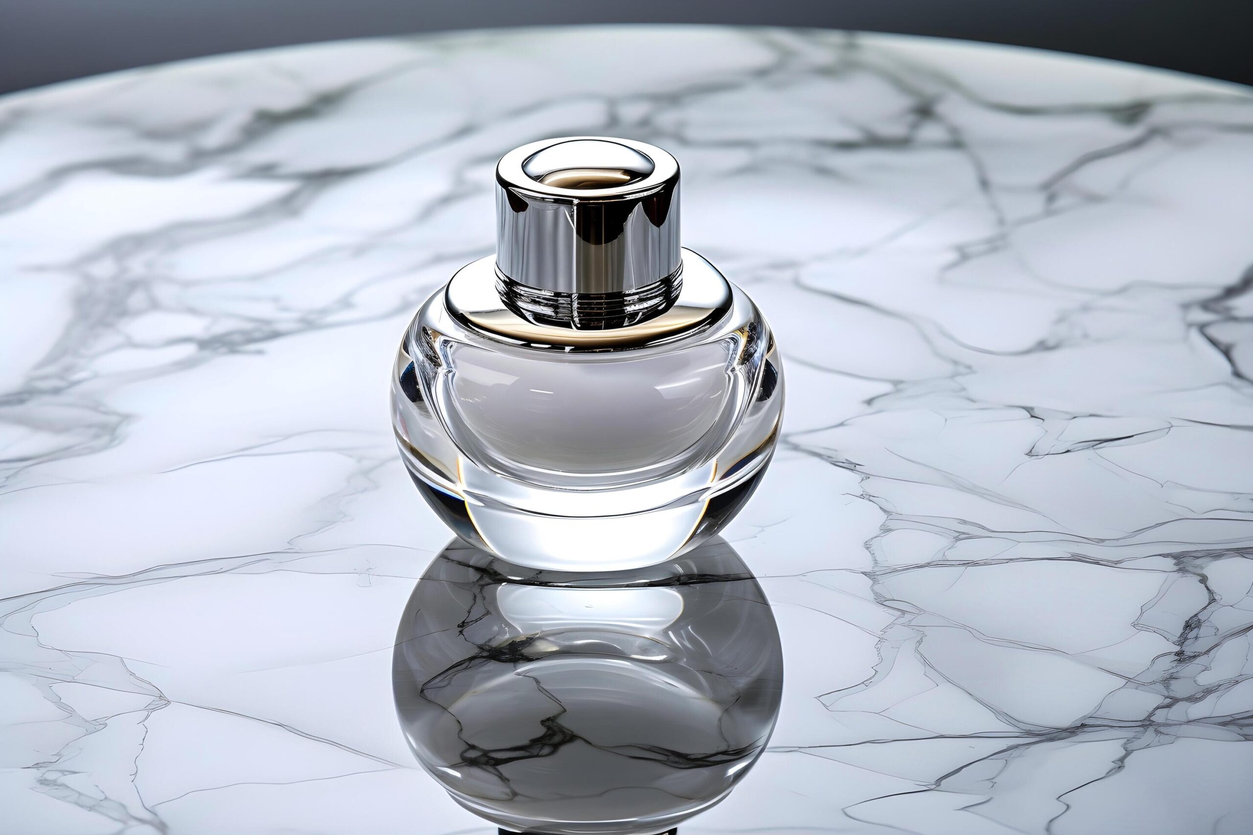 Ai-generated-cosmic-elegance-reflective-cosmetic-product-ai-generative-free-photo
