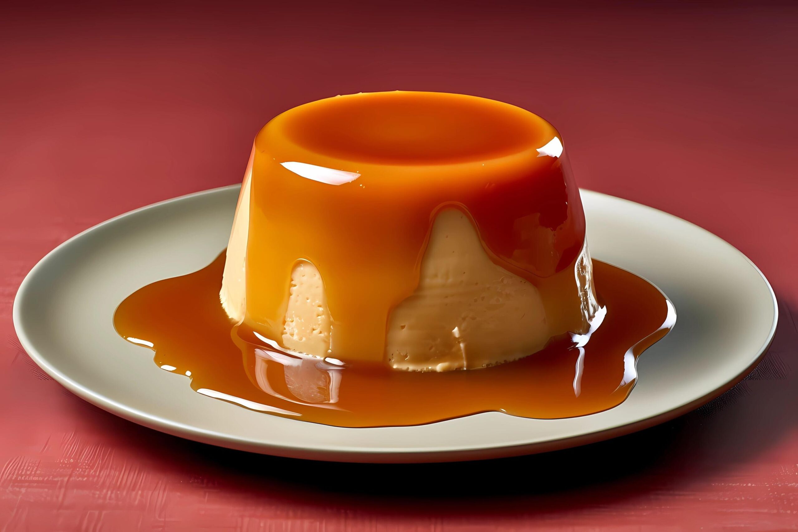 Ai-generated-creme-caramel-popular-in-france-creme-caramel-is-a-custard-dessert-with-a-soft-caramel-layer-on-top-known-for-its-silky-texture-and-rich-flavor-free-photo