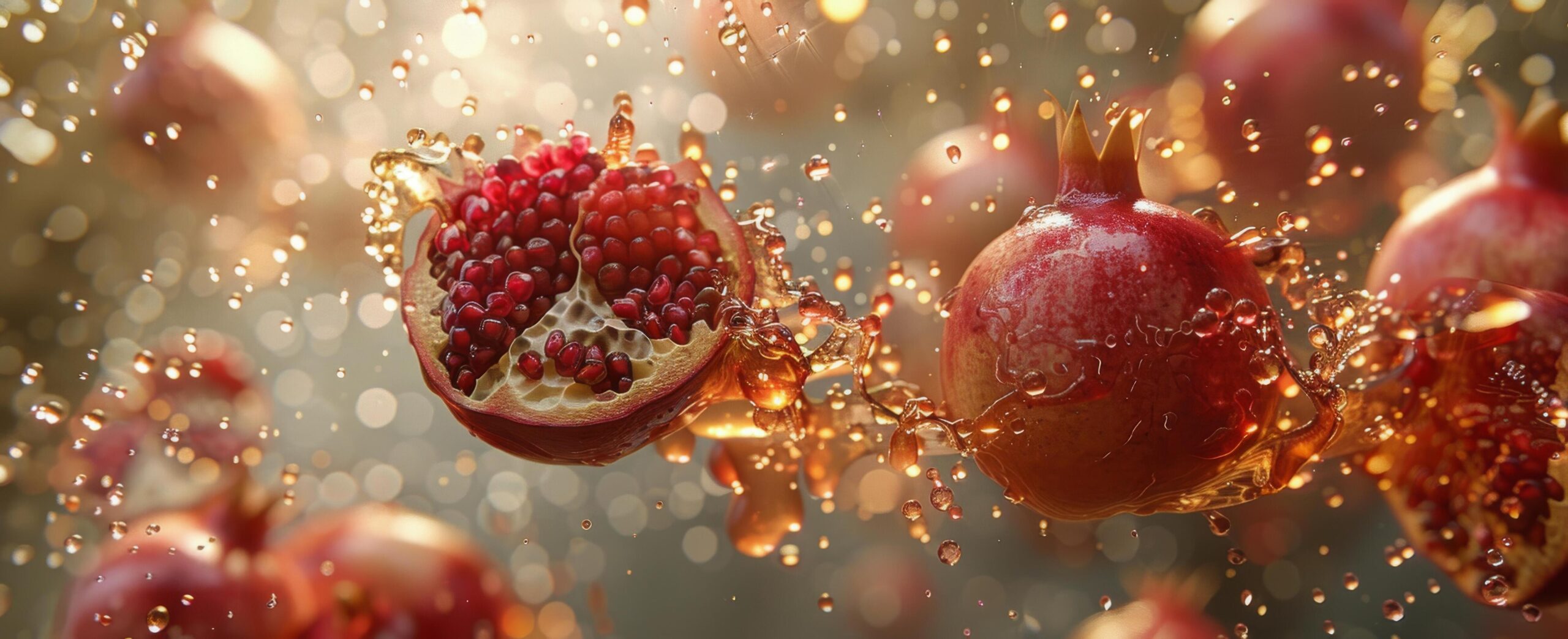 Ai-generated-floating-fruit-in-water-free-photo