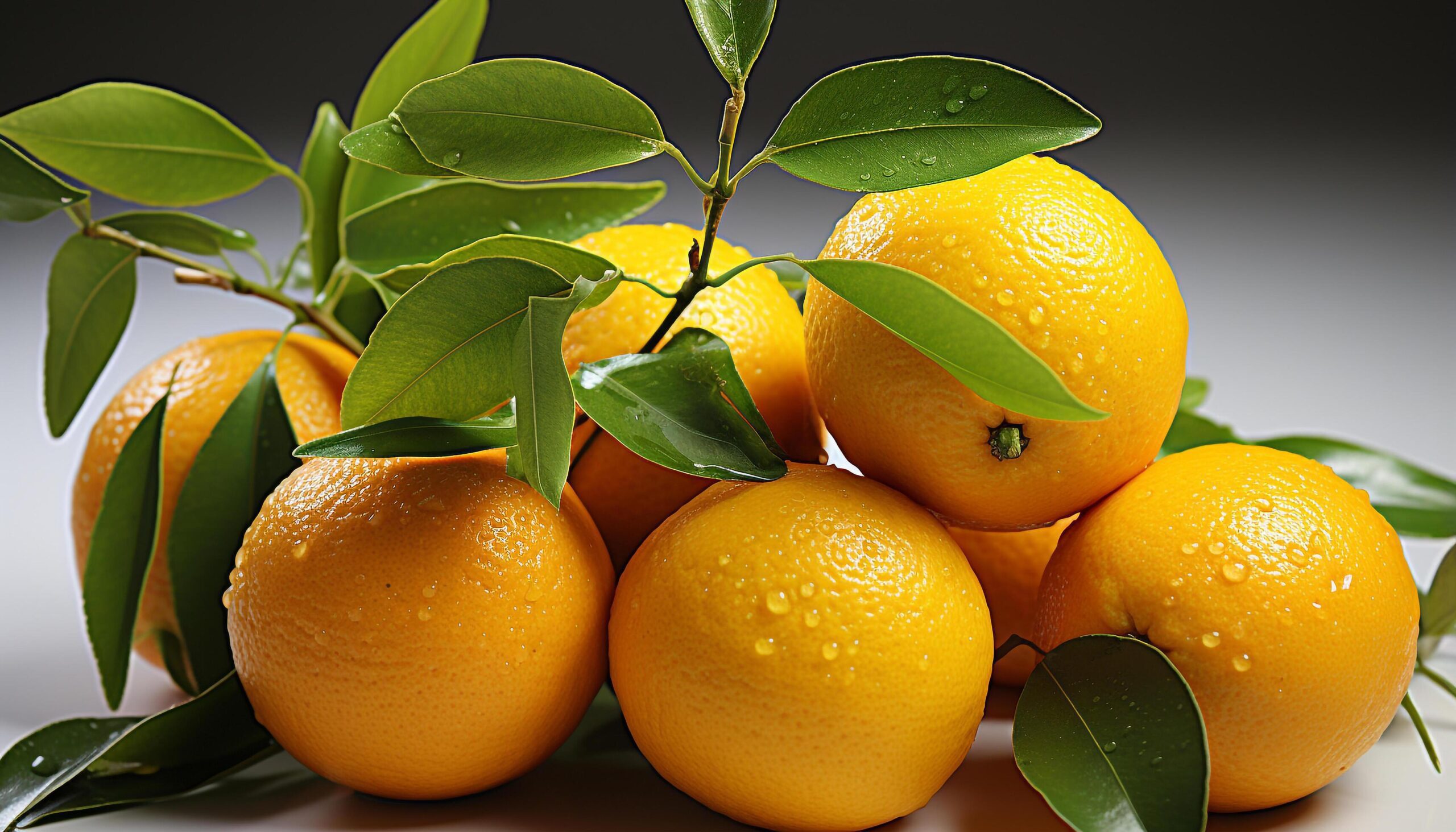 Ai-generated-fresh-citrus-fruit-nature-vibrant-wave-of-healthy-refreshment-generated-by-ai-free-photo