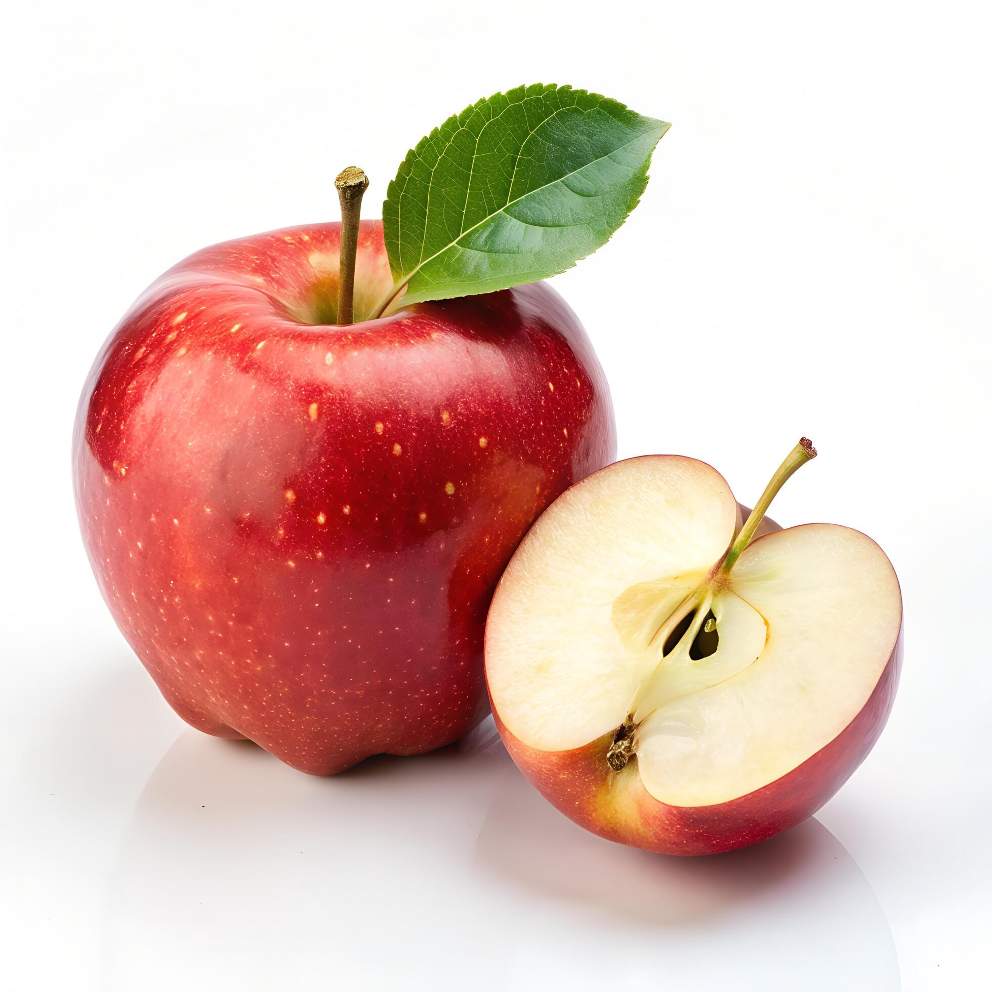 Ai-generated-fresh-red-apple-isolated-on-white-background-free-photo