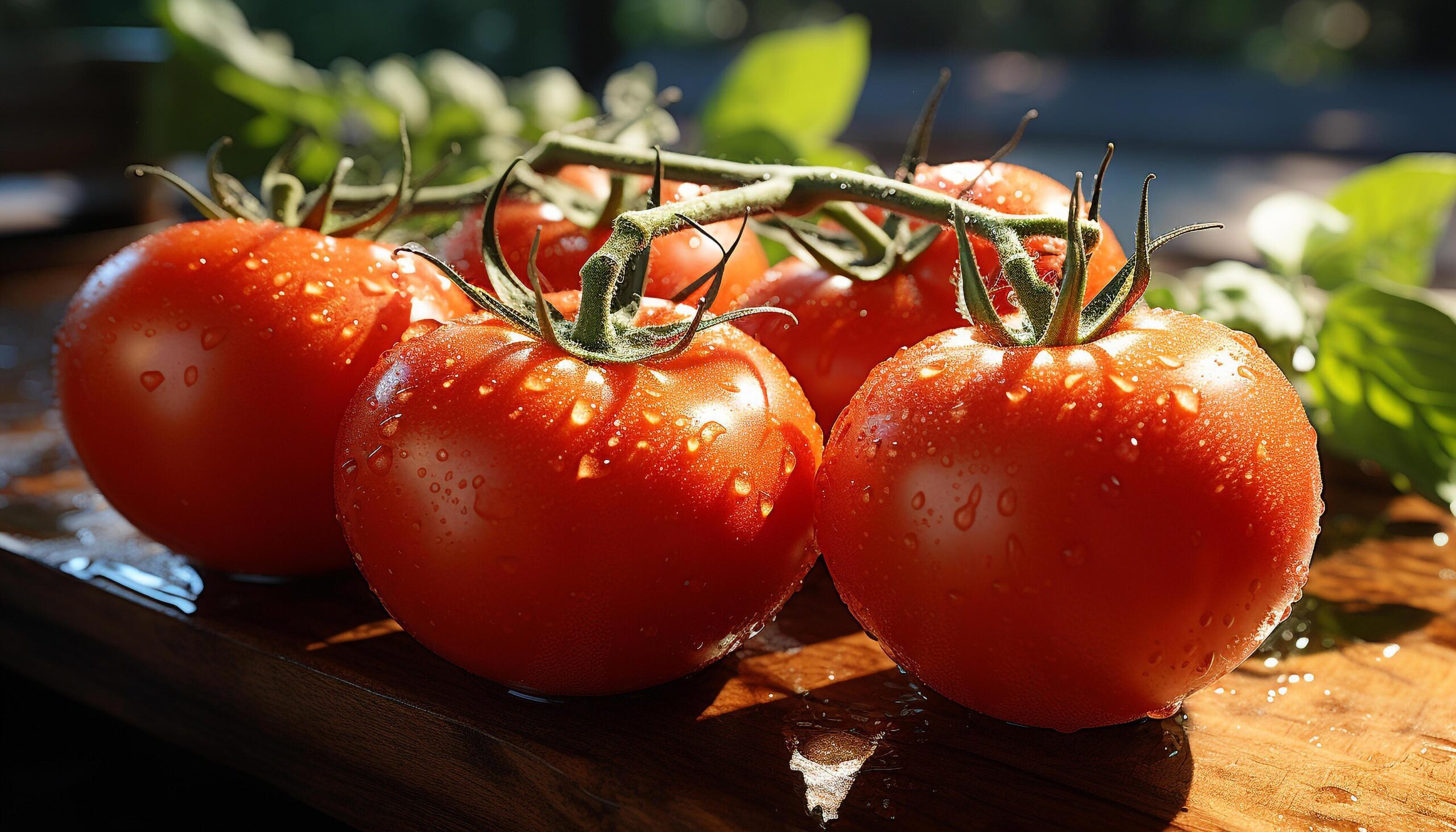 Ai-generated-fresh-tomato-healthy-vegetable-organic-food-ripe-and-juicy-generated-by-ai-free-photo