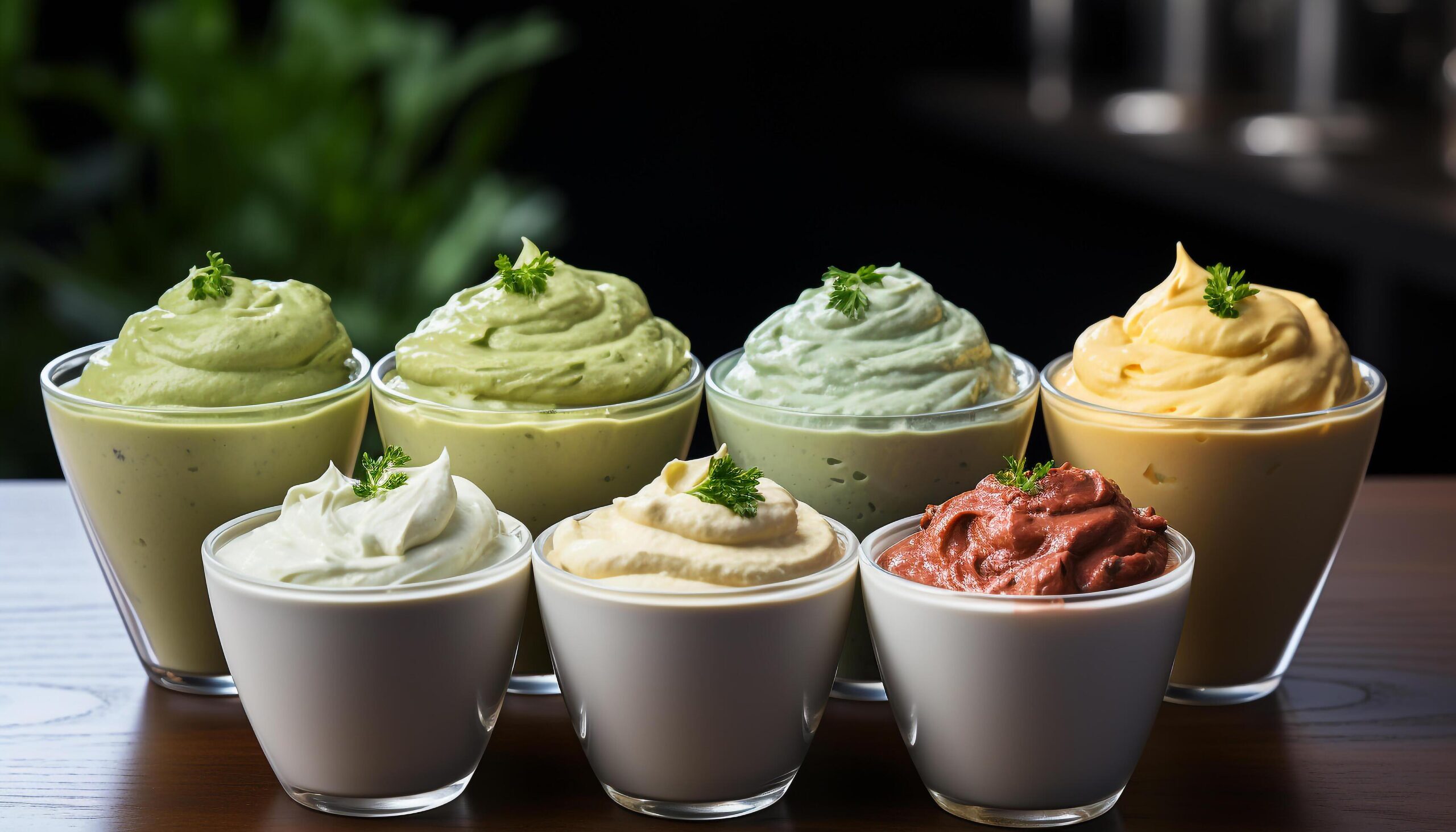 Ai-generated-freshness-and-indulgence-in-a-healthy-vegetarian-fruit-mousse-generated-by-ai-free-photo