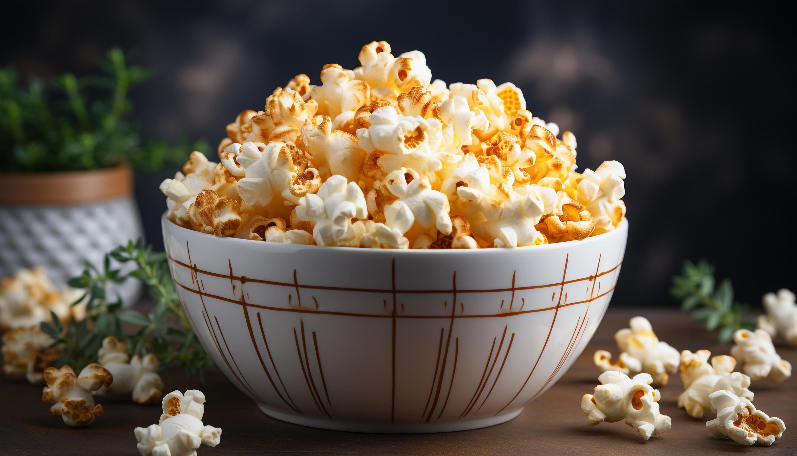 Ai-generated-freshness-and-nature-in-a-bowl-of-gourmet-sweetcorn-snack-generated-by-ai-free-photo