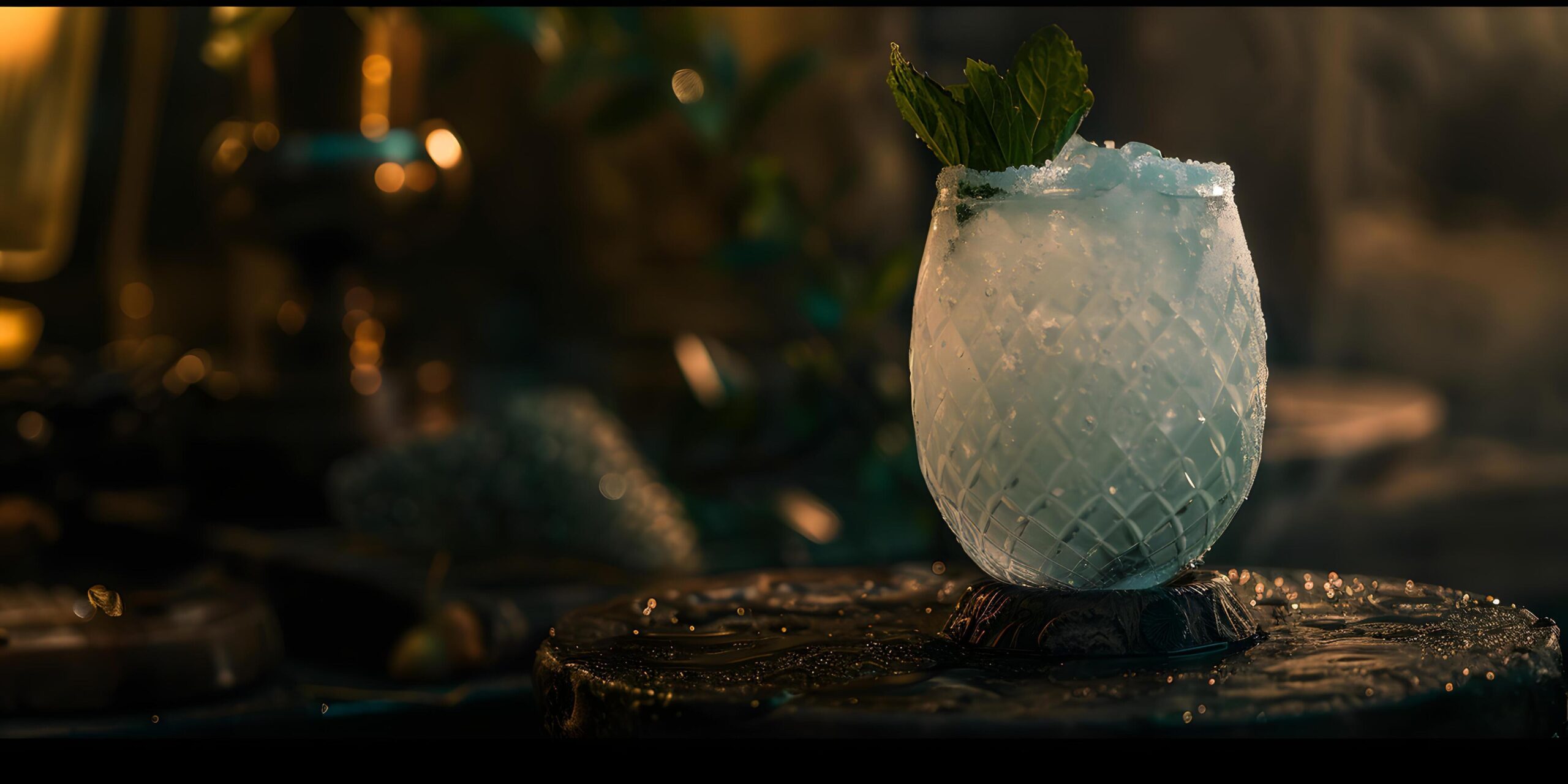 Ai-generated-frosted-glass-of-mint-mojito-free-photo