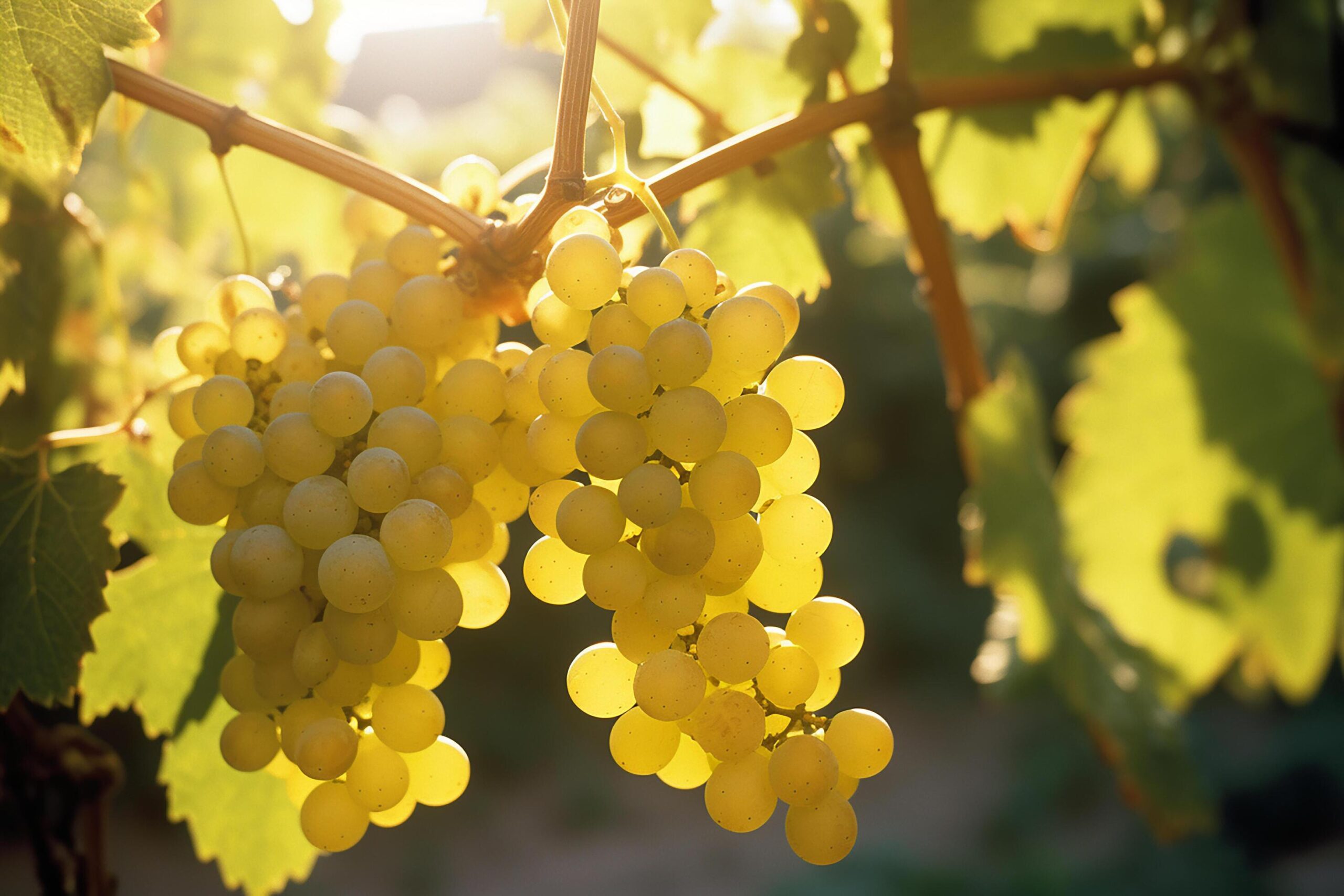 Ai-generated-grapes-fruit-background-free-photo