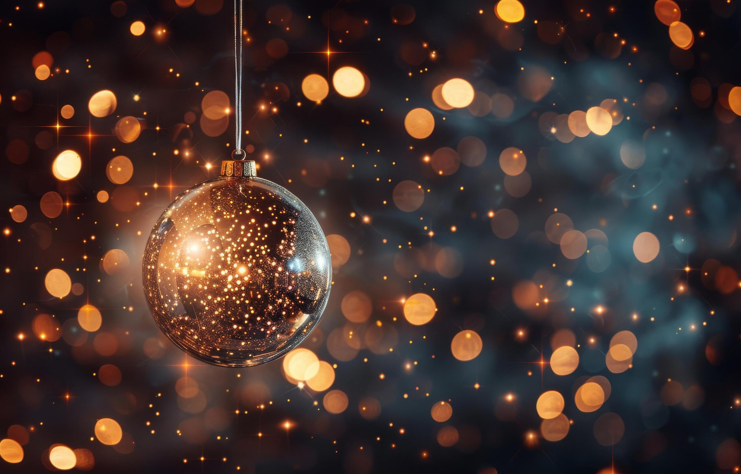 Ai-generated-hanging-christmas-ornament-free-photo