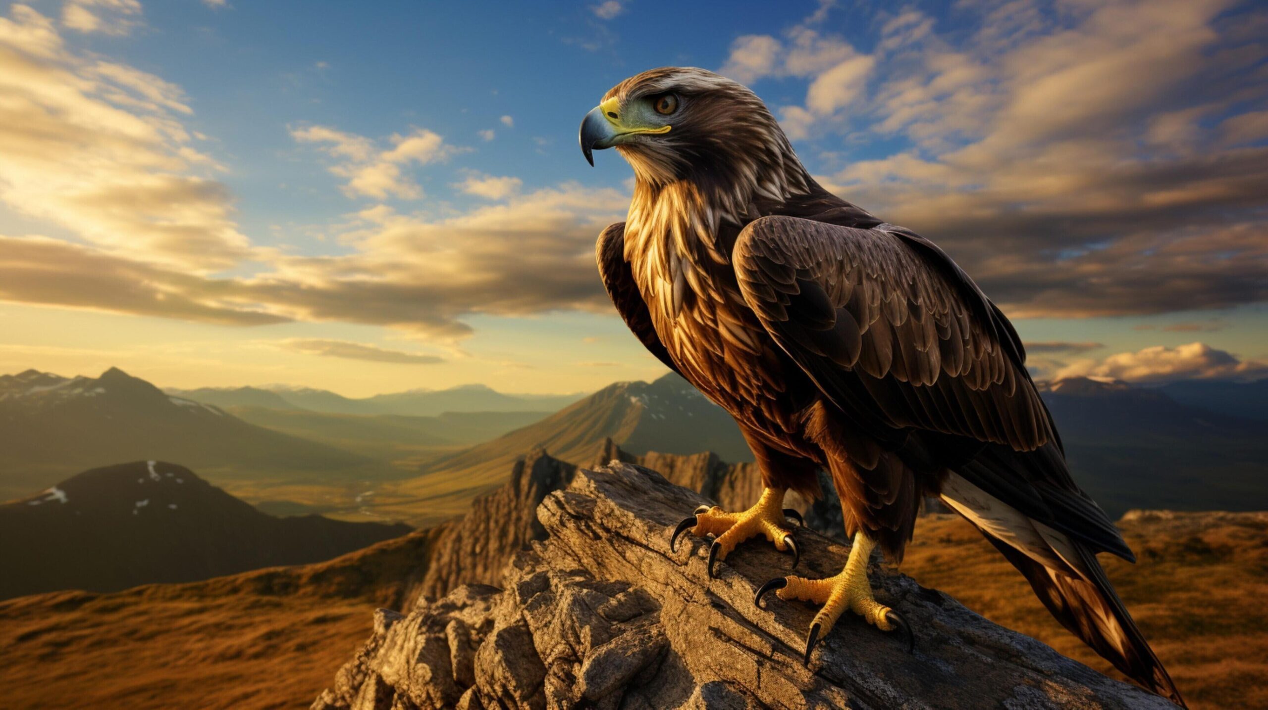 Ai-generated-hawk-high-quality-image-free-photo