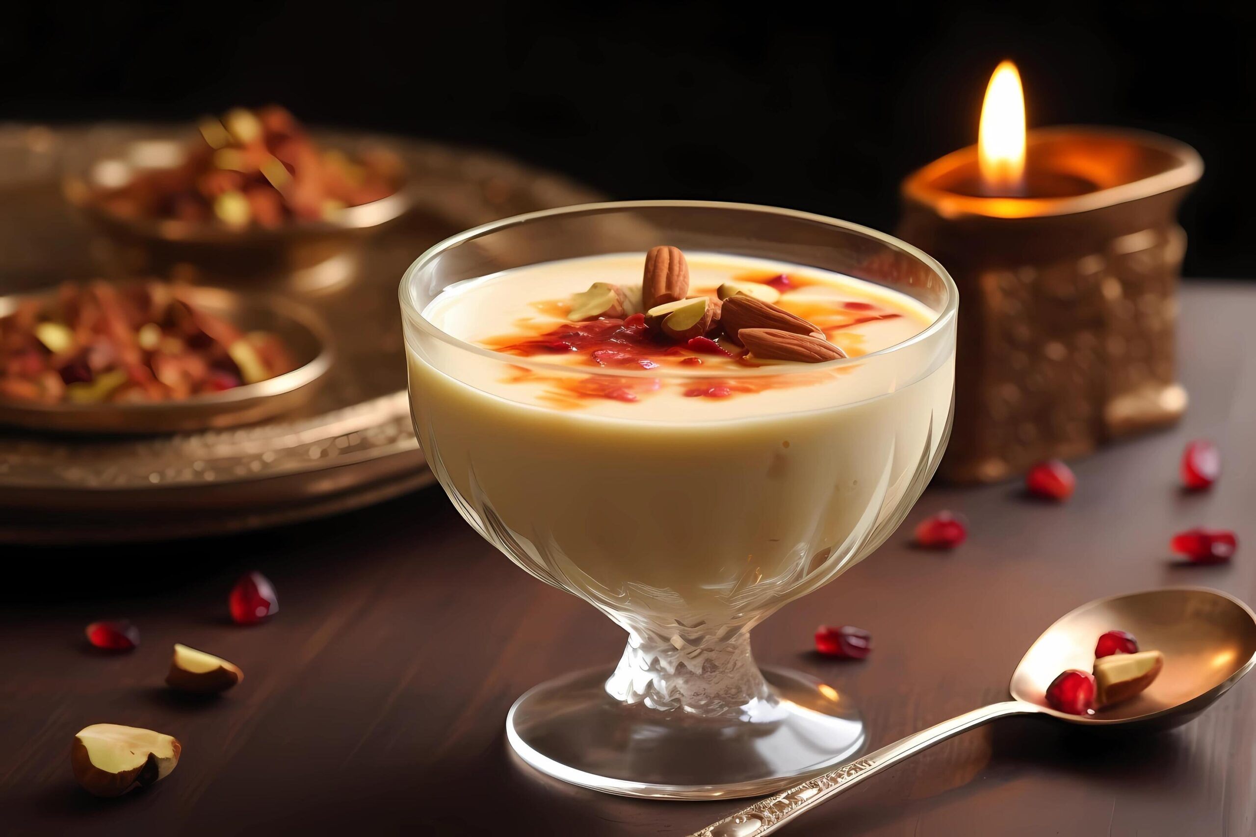 Ai-generated-kheer-a-popular-indian-rice-pudding-kheer-is-made-with-rice-milk-sugar-and-flavored-with-cardamom-saffron-and-various-nuts-such-as-almonds-and-pistachios-free-photo