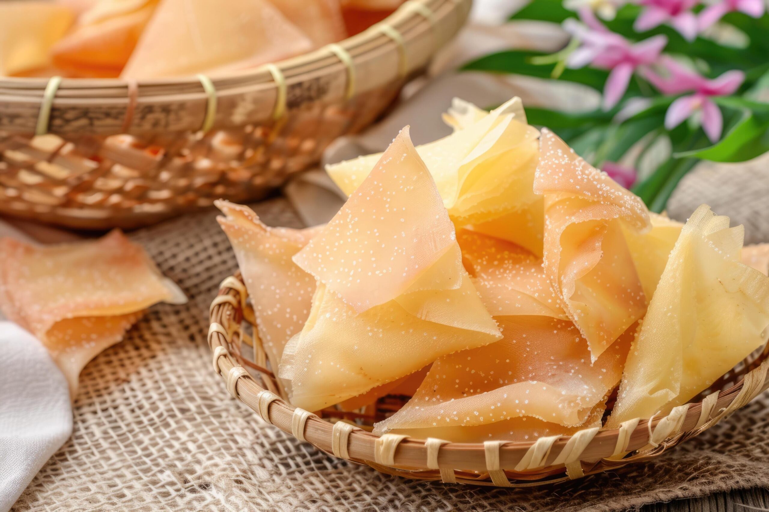 Ai-generated-kuih-kapit-kue-lempit-or-kuih-kapit-indonesian-malaysian-traditional-snack-crunchy-and-sweet-free-photo