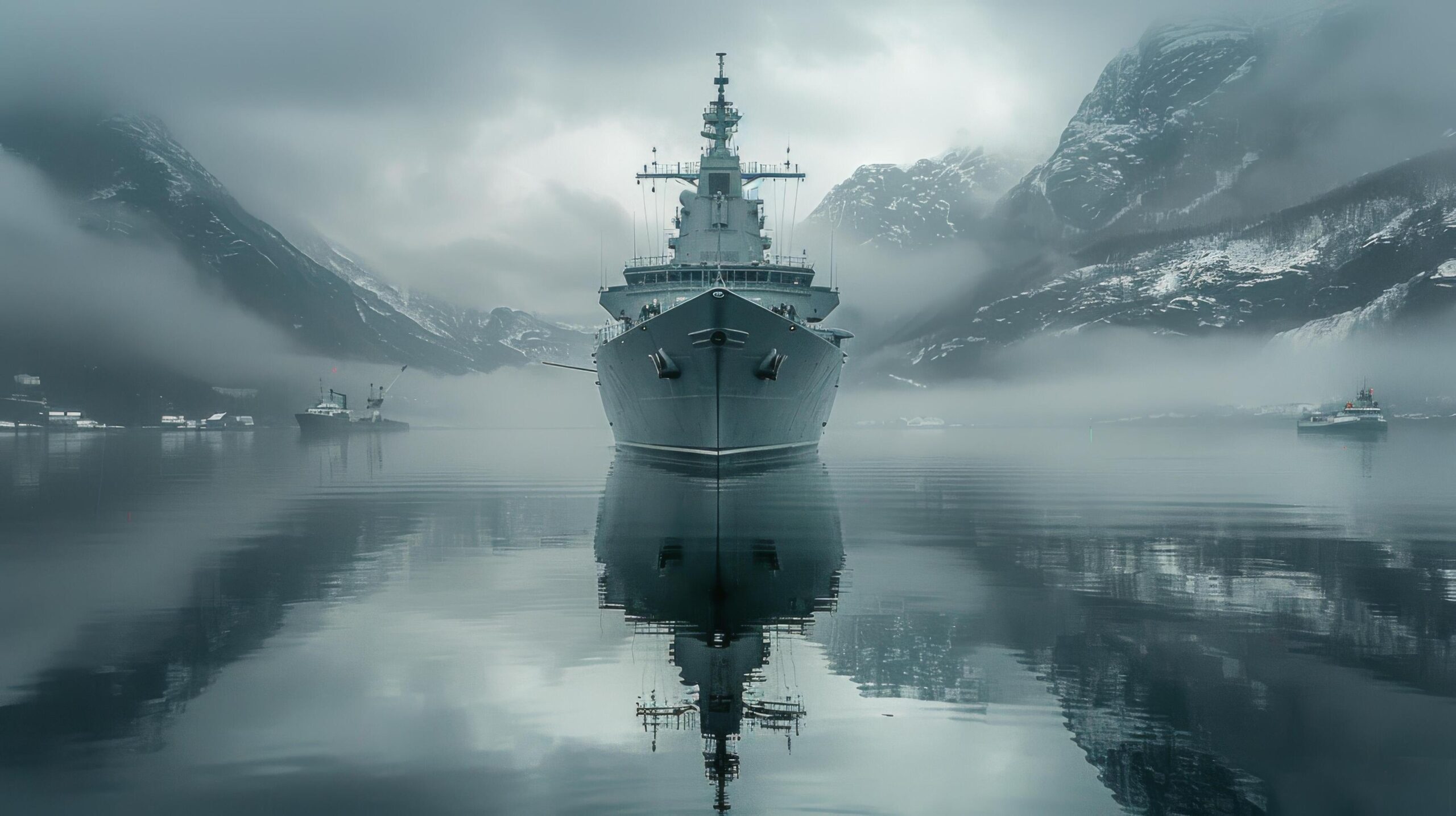 Ai-generated-large-boat-floating-on-body-of-water-free-photo